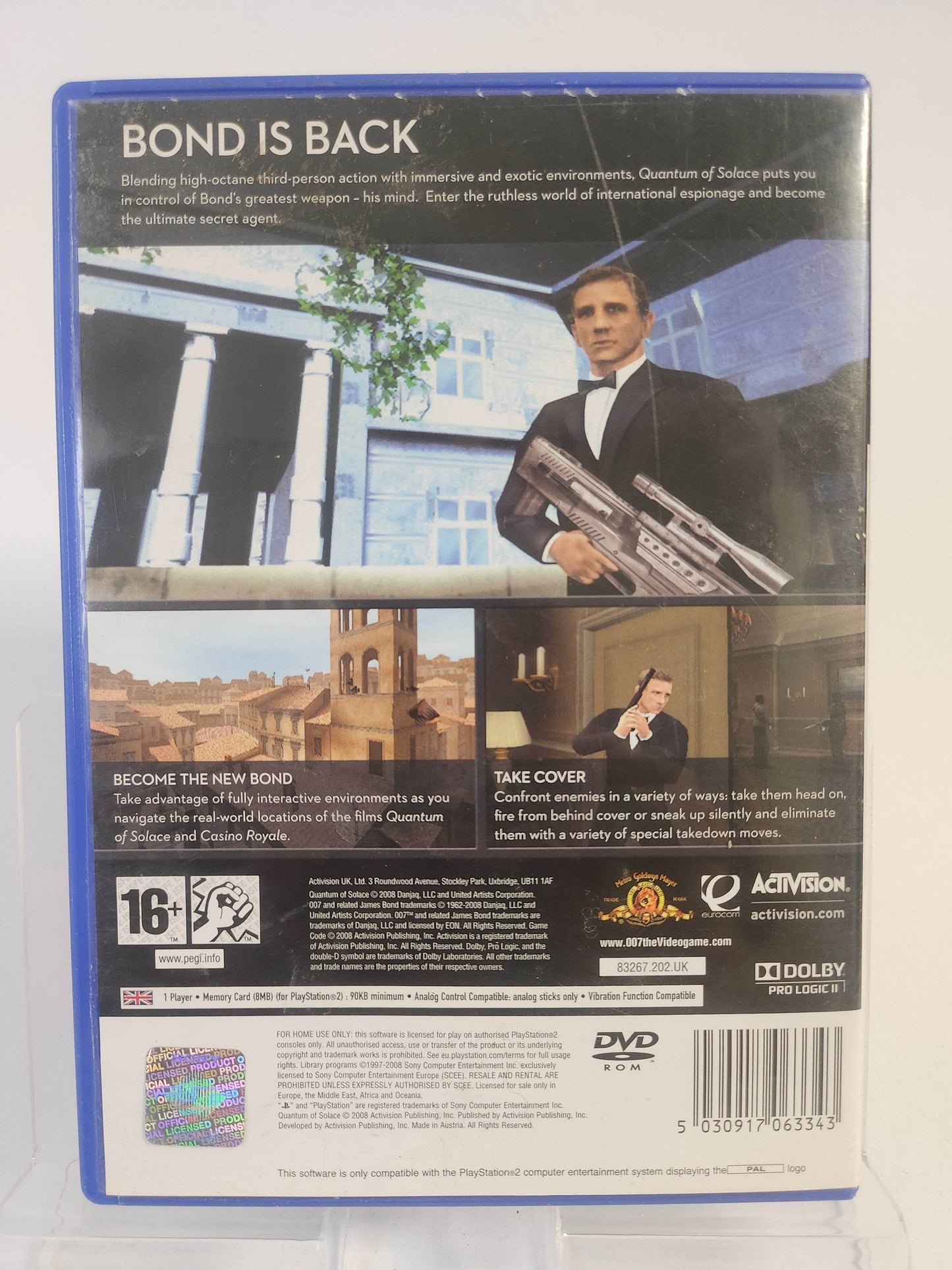 007 Quantum of Solace Playstation 2 - Feniks Gameshop