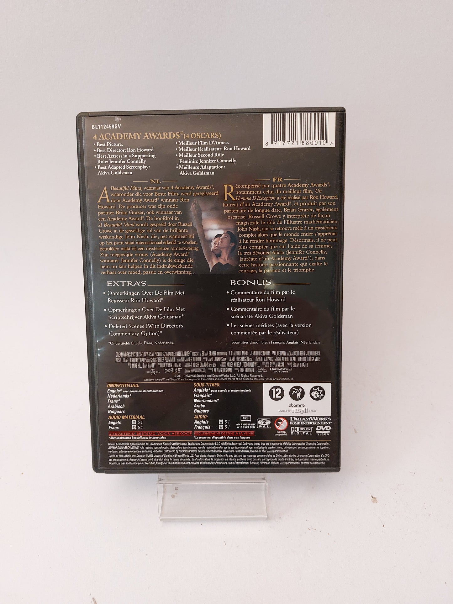 A Beautiful Mind Dvd