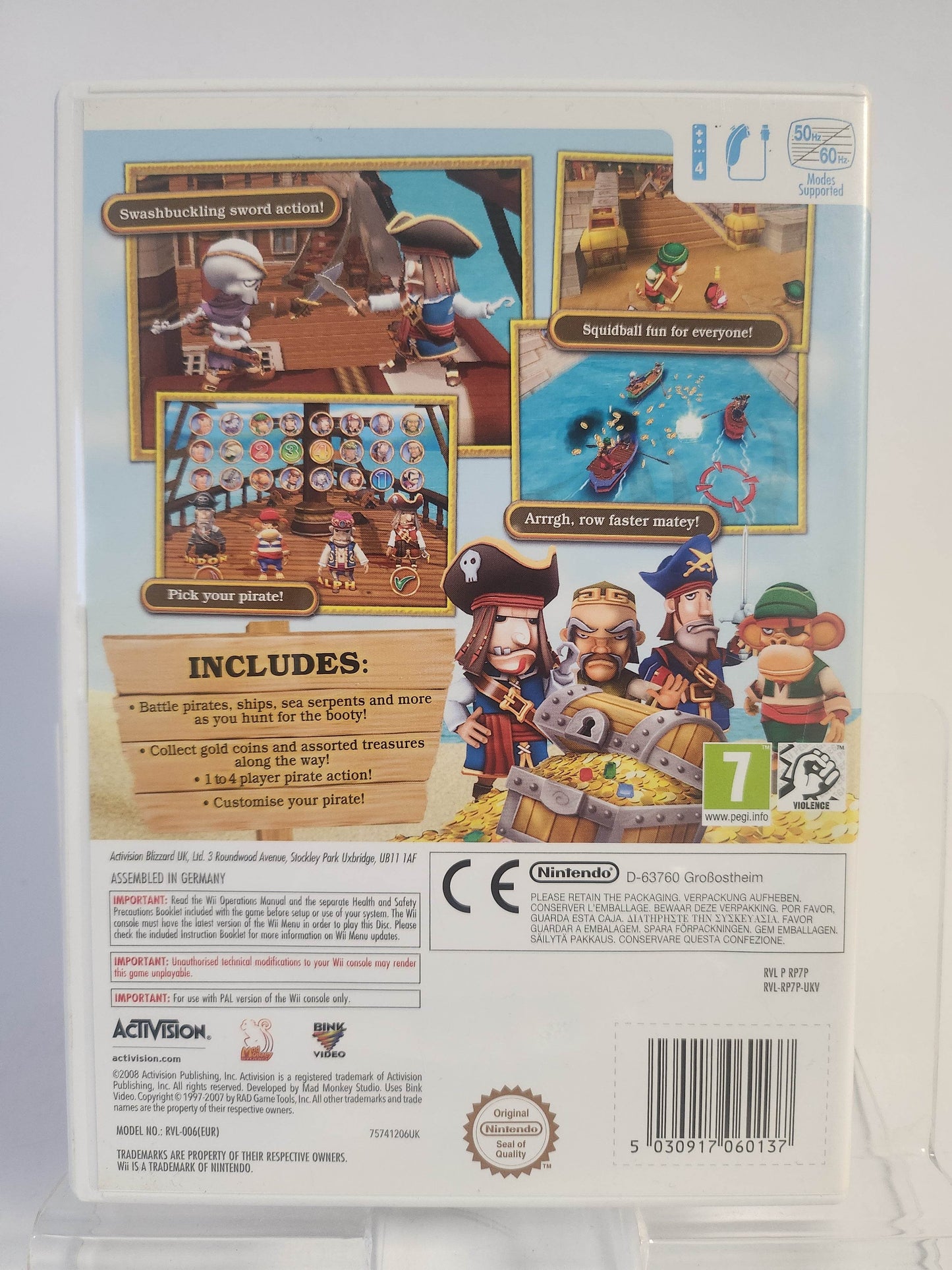 Pirates Hunt for Blackbeard's Booty Nintendo Wii - Feniks Gameshop