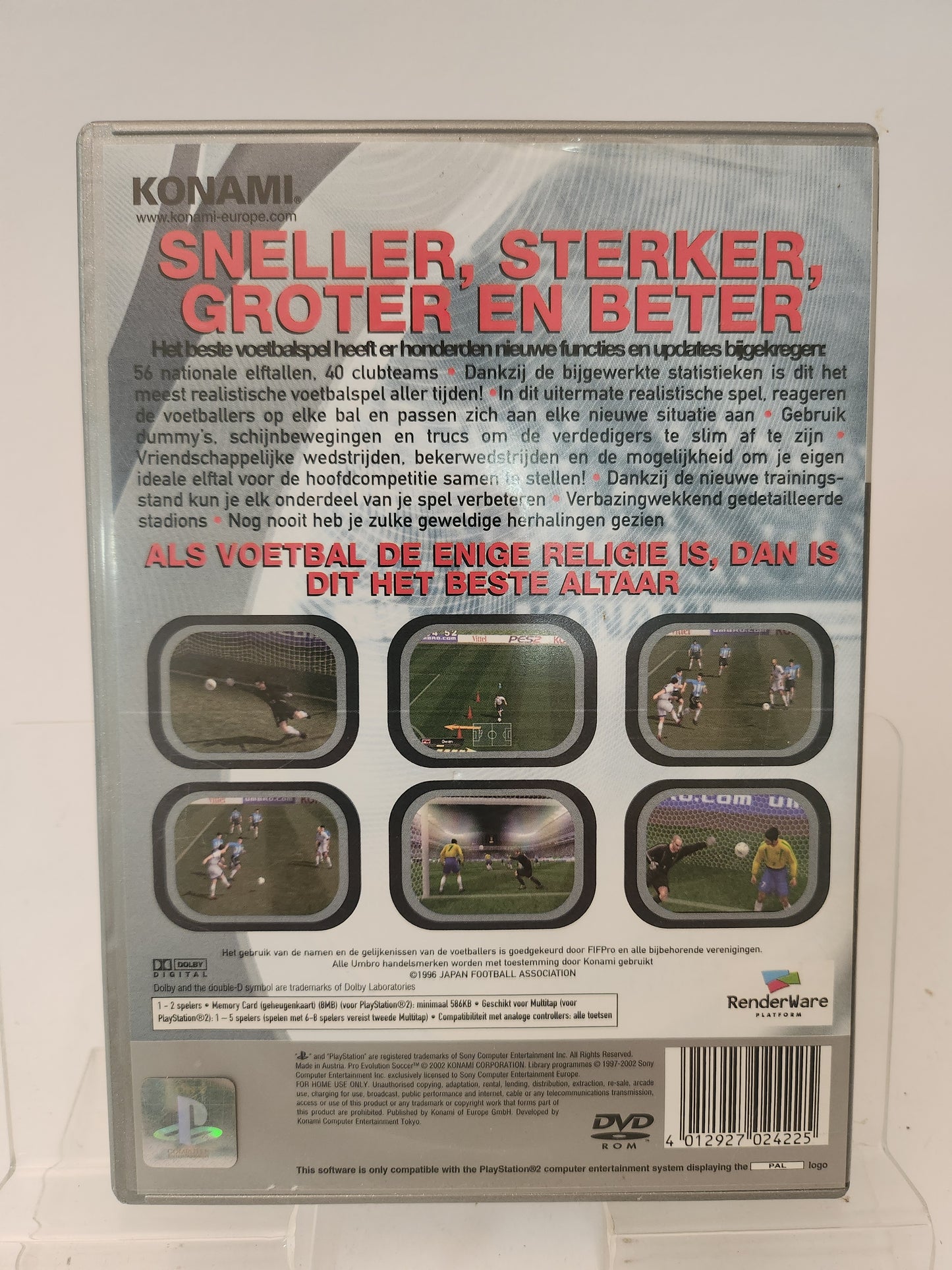 Pro Evolution Soccer 2 Platinum Playstation 2