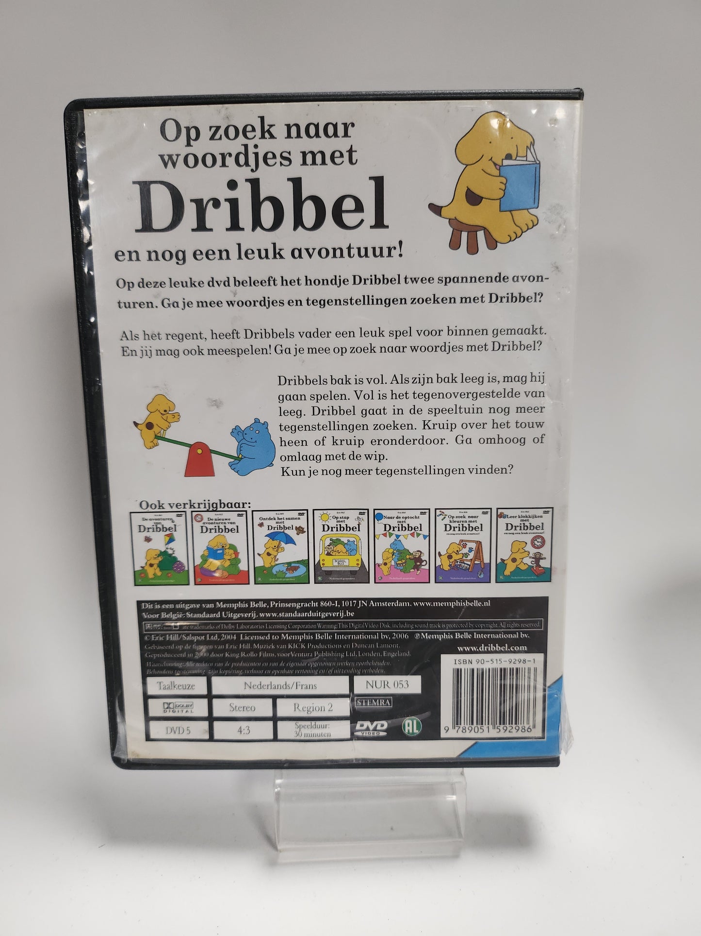 Dribbel: Op zoek naar woordjes en nog een leuk Avontuur Dvd Kids