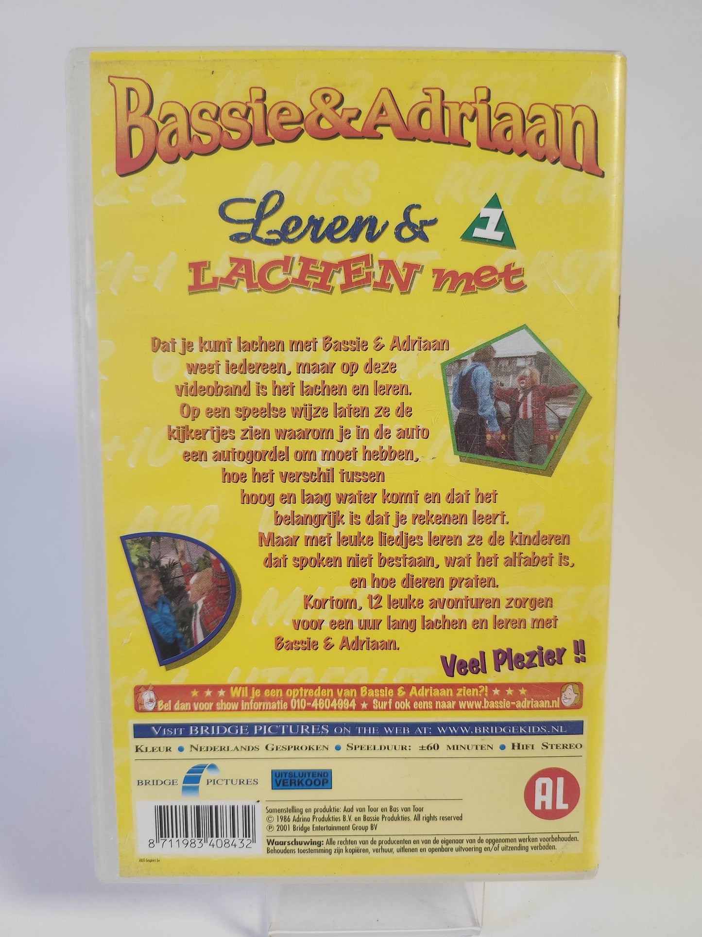 Leren & Lachen 1 met Bassie & Adriaan - Feniks Gameshop