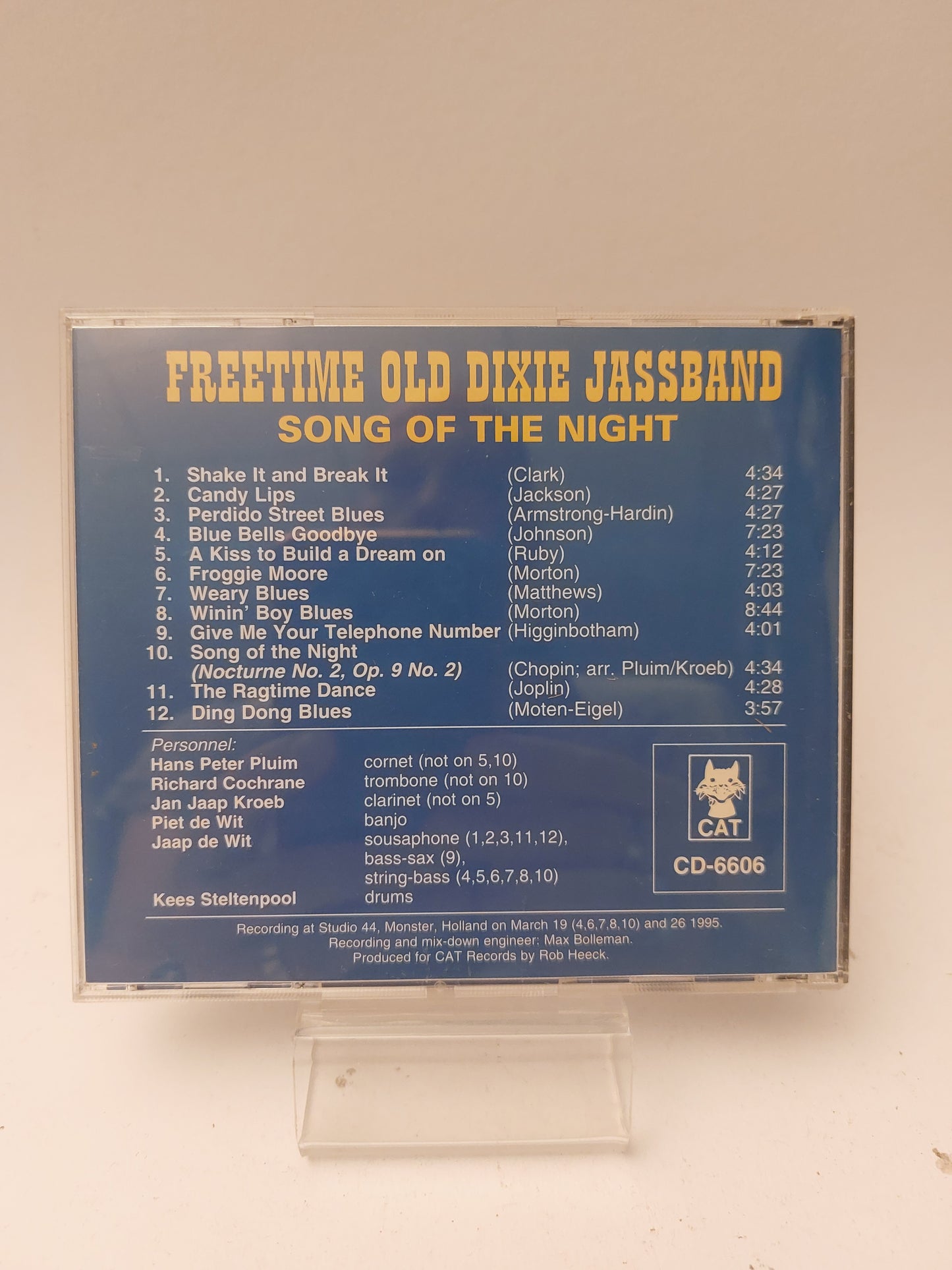 Freetime Old Dixie Jassband: Song of the Night CD