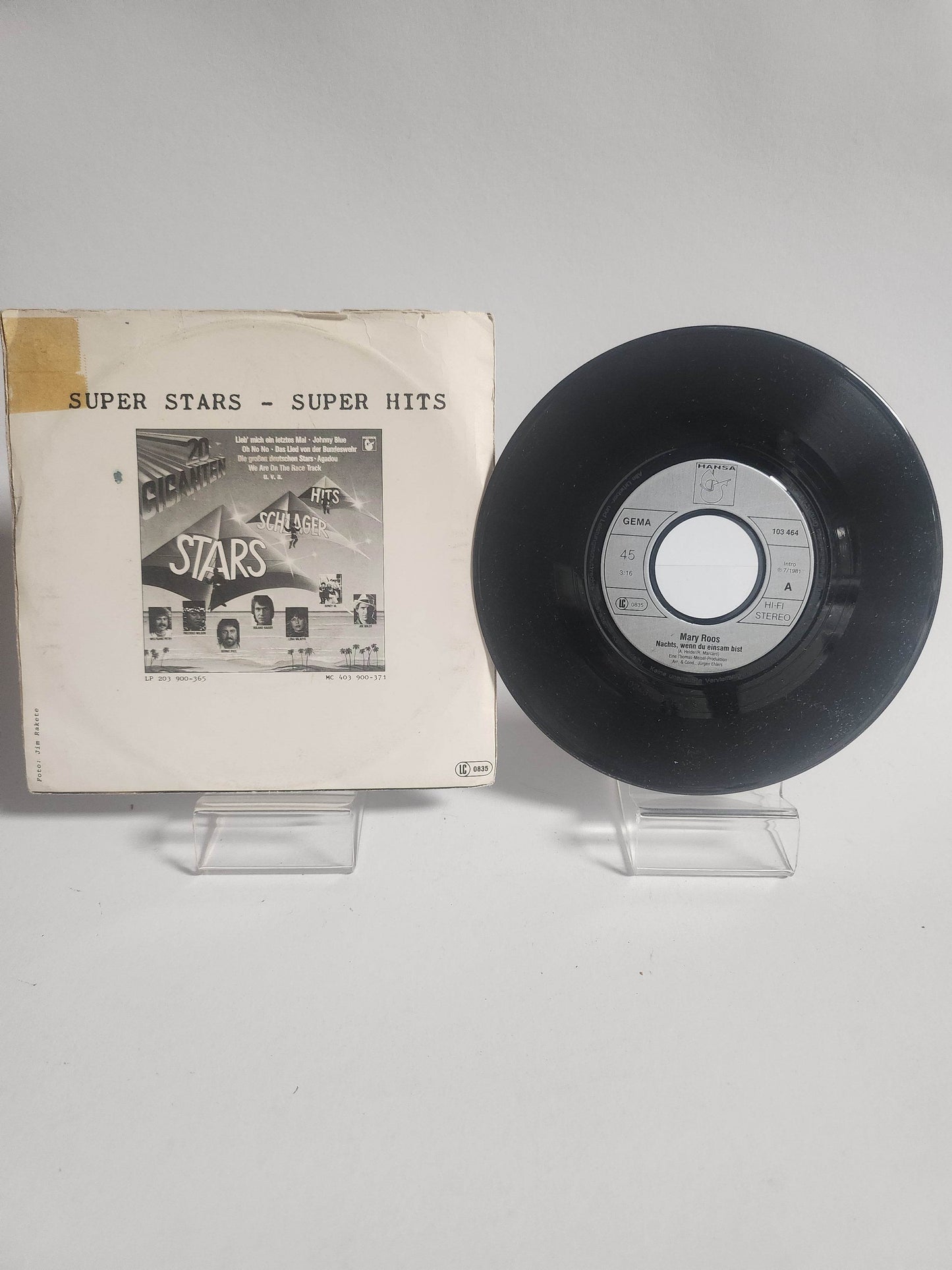 Mary Roos: Haben wir uns Auseinandergeschwiegen Single Vinyl - Feniks Gameshop