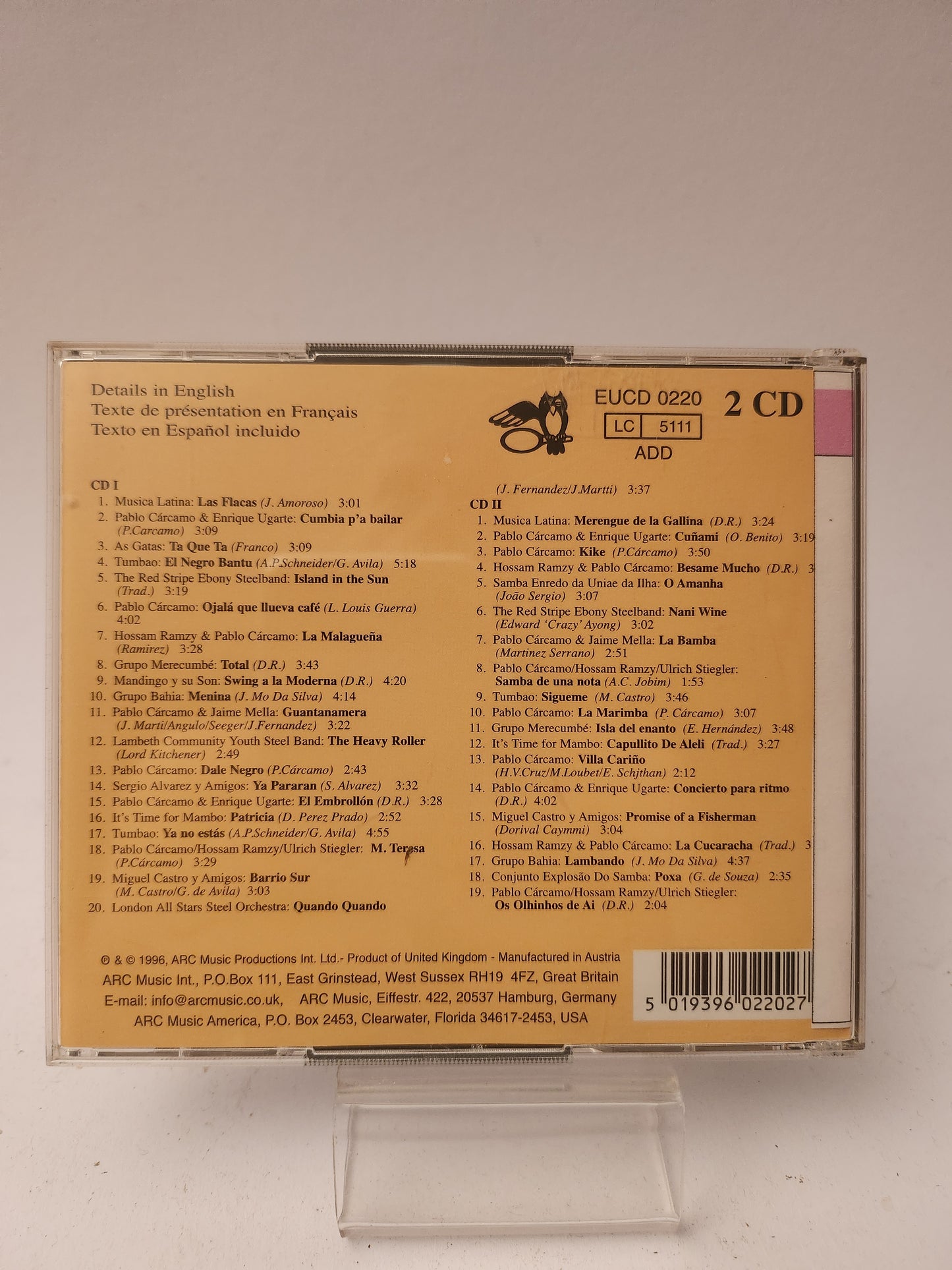 Best of Caribbean Tropical Music CD