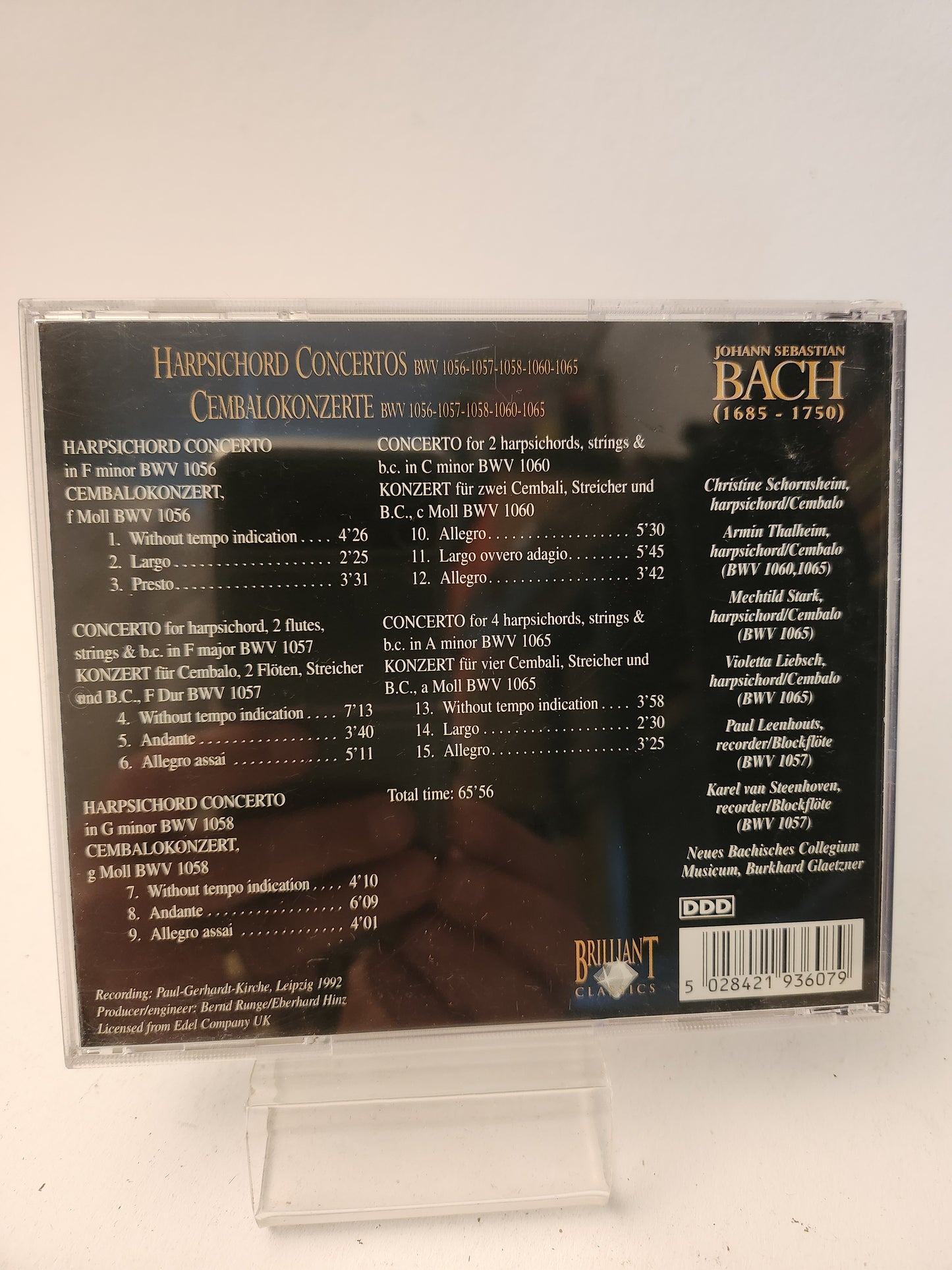 Bach Edition CD