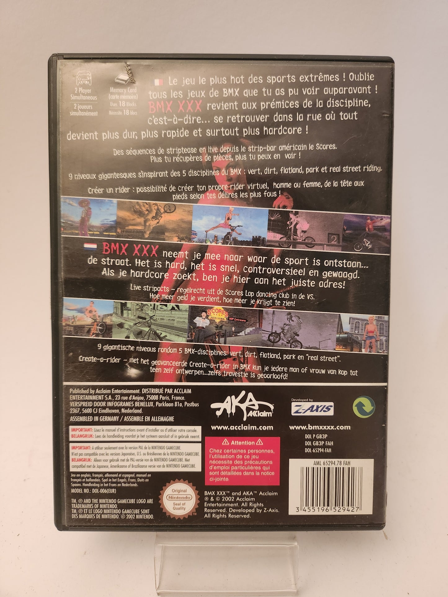 BMX XXX (No Book) Nintendo Gamecube