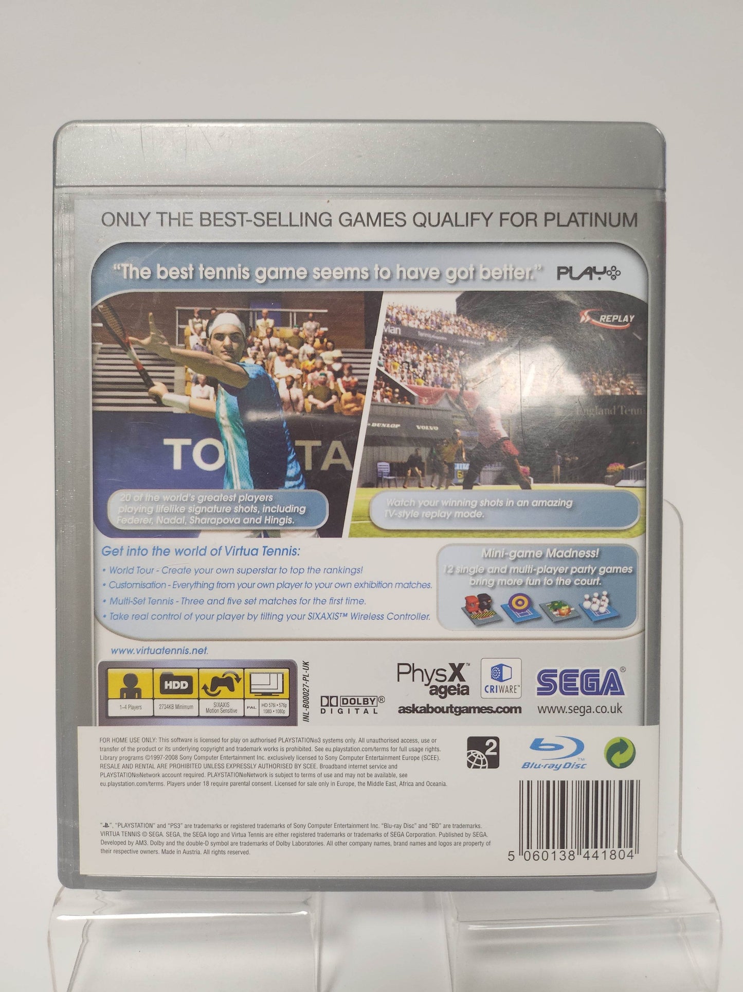 Virtua Tennis 3 Platinum Playstation 3 - Feniks Gameshop