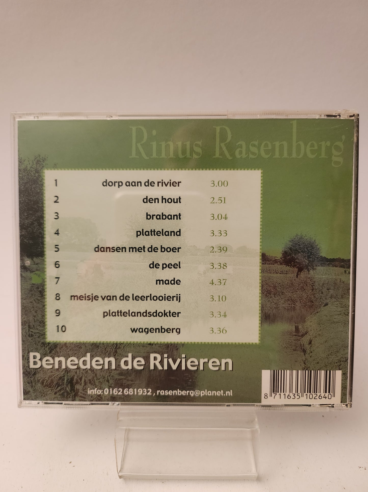 Rinus Rasenberg: Beneden de Rivieren CD