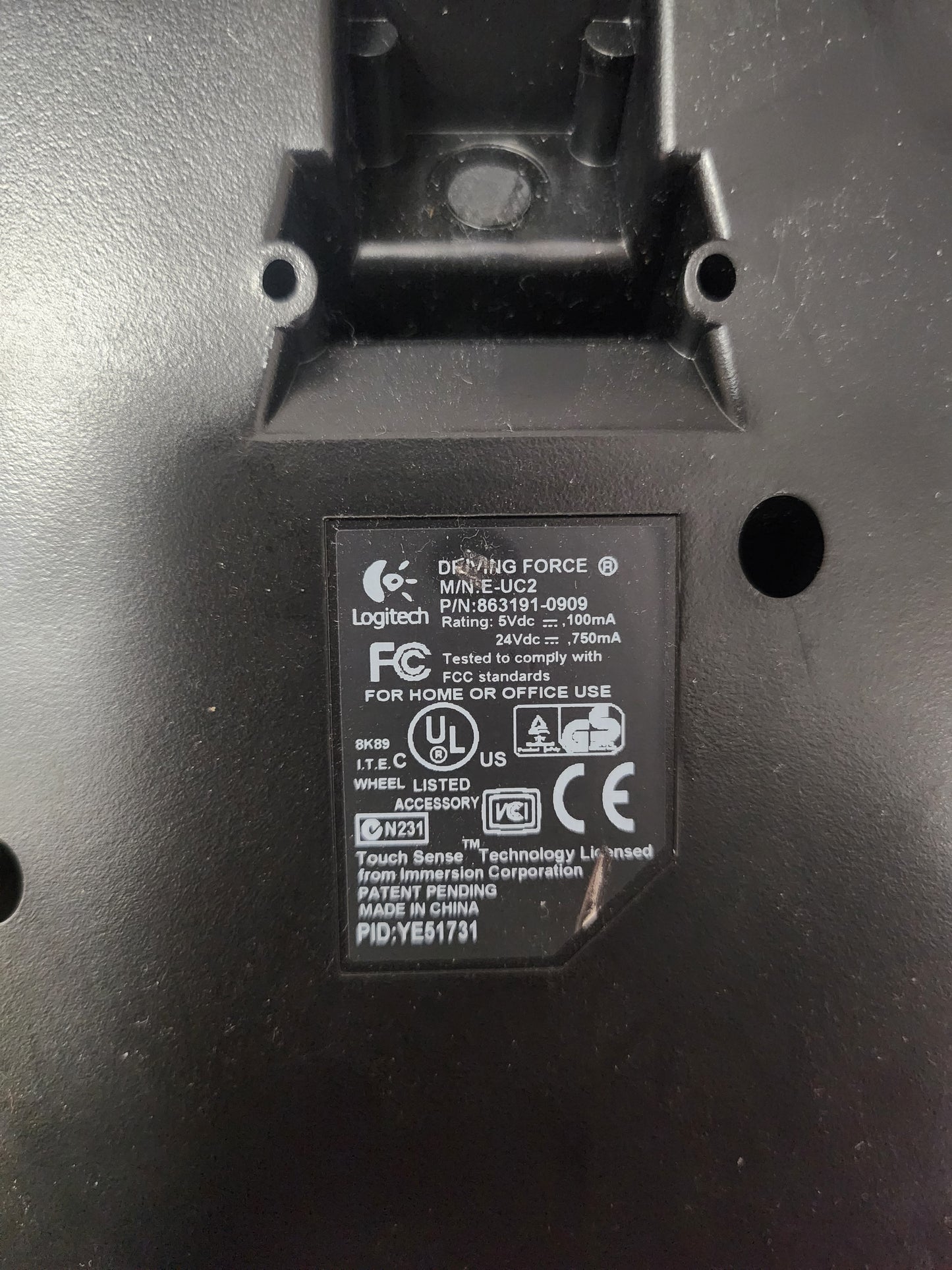 Logitech Driving Force Feedback Playstation 2 (ook Playstation 3 en PC)