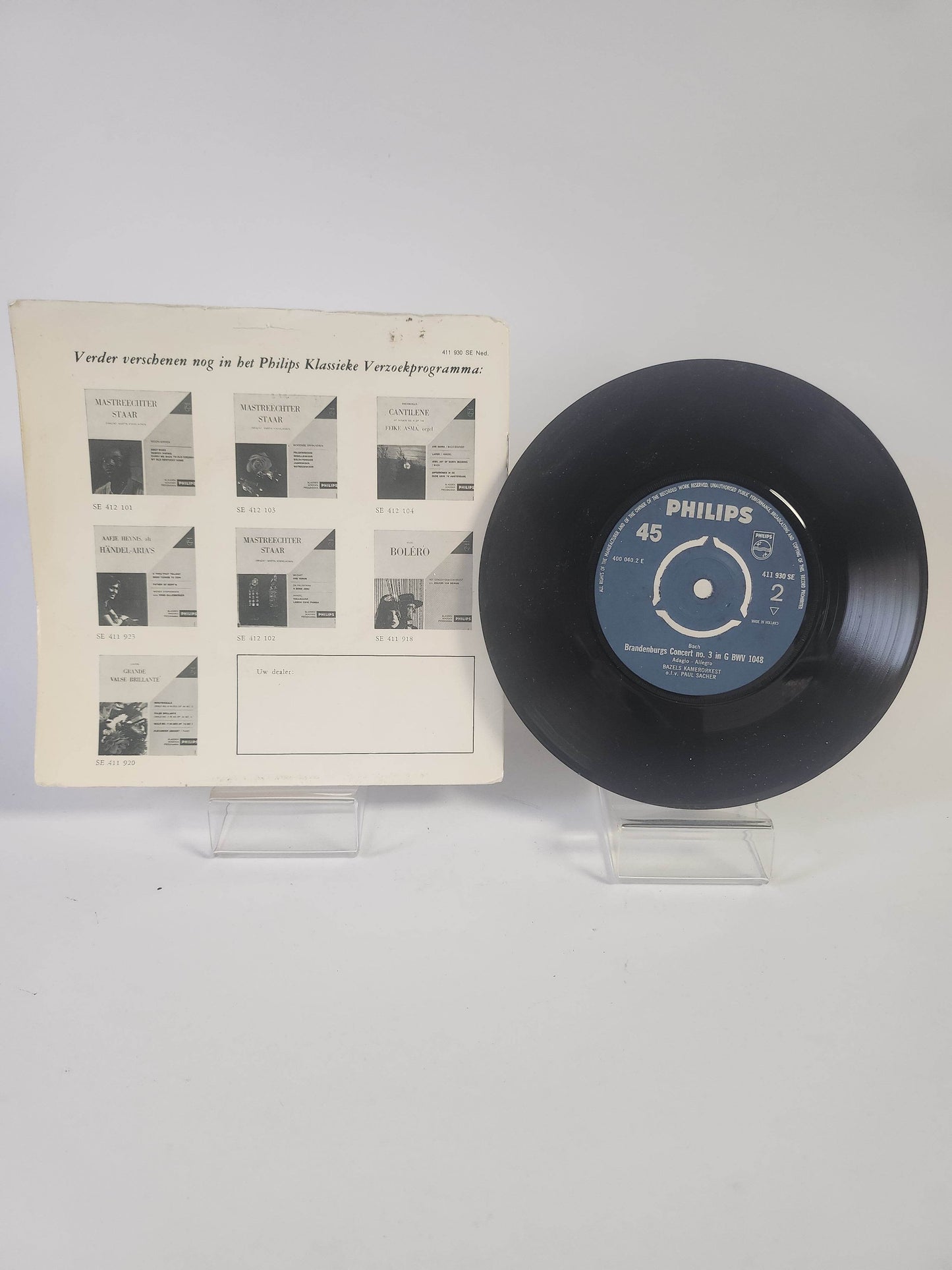 Brandenburgs Concert No. 3 Single Vinyl - Feniks Gameshop