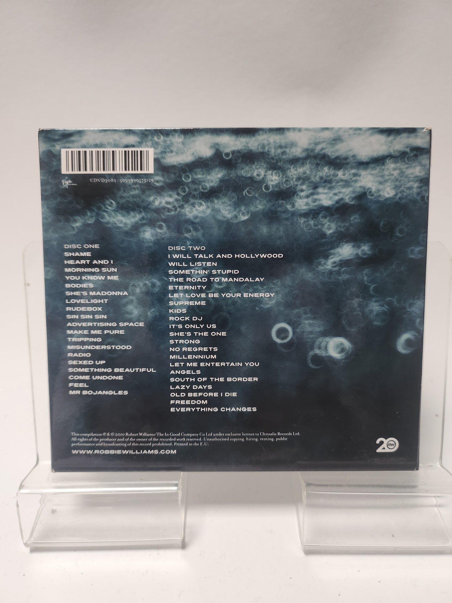 Robbie Williams: In and Out of Consciousness CD
