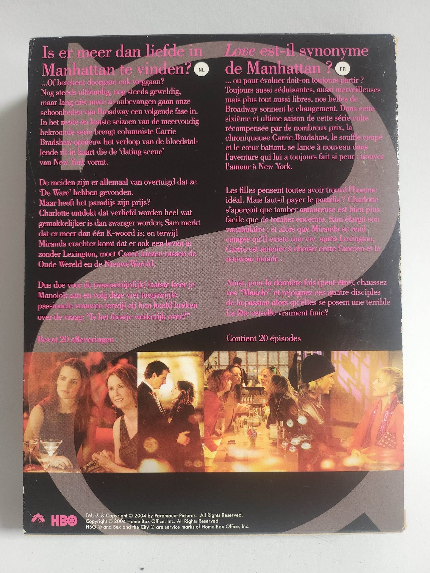 Sex and the City Seizoen 6 Box DVD - Feniks Gameshop