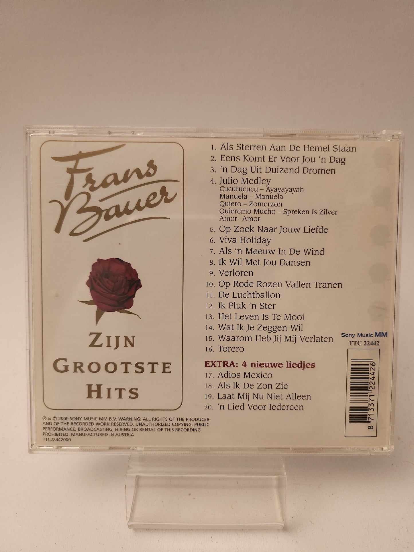 Frans Bauer: Zijn Grootste Hits CD