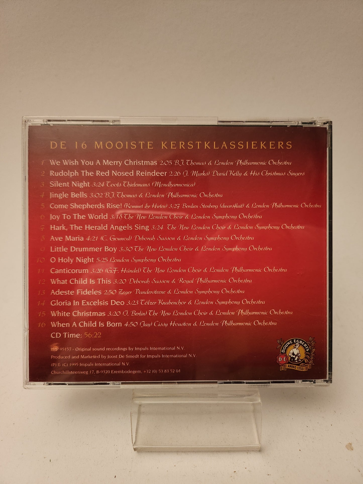 De 16 Mooiste Kerstklassiekers: Douwe Egberts CD
