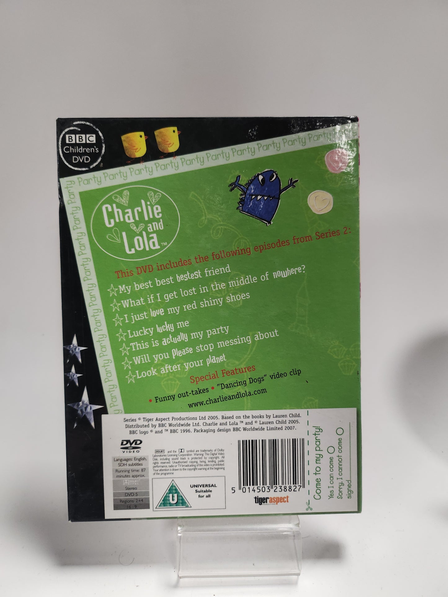 Charlie and Lola Seven Dvd Kids