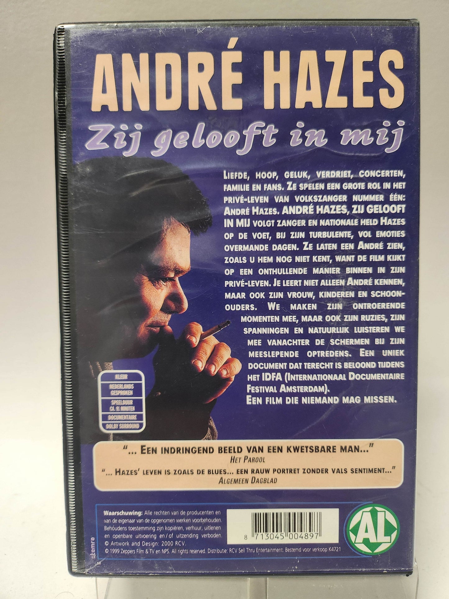 Andre Hazes: Zij Gelooft in Mij VHS - Feniks Gameshop