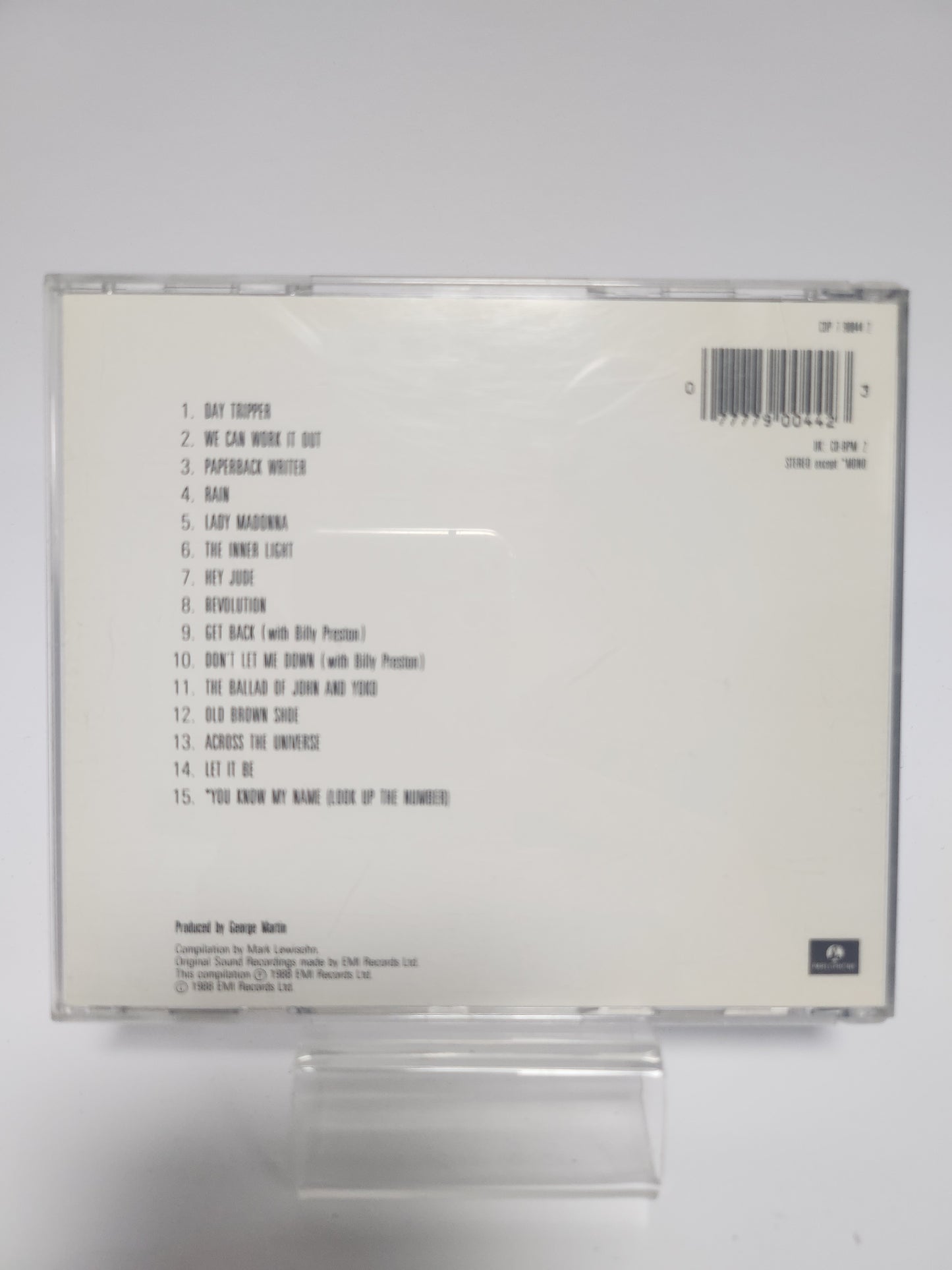 Beatles: Past Masters Volume 2 CD