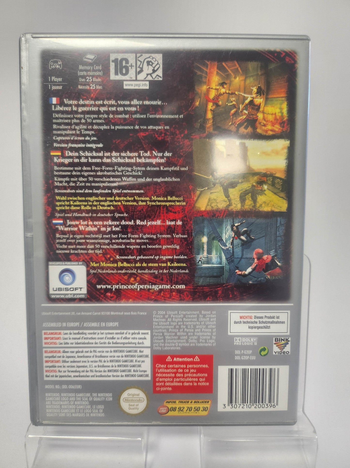 Prince of Persia Warrior Within Player's Choise Nintendo Gamecube - Feniks Gameshop