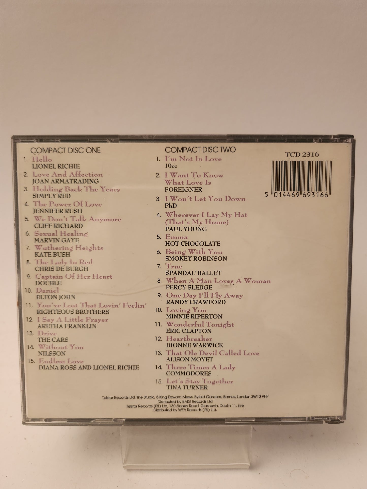 The Greatest Love CD
