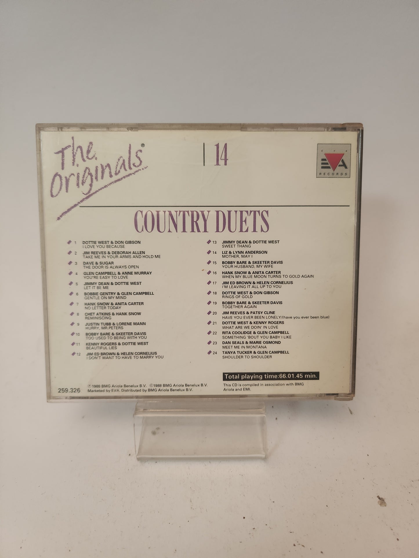 Originals Country Duets Volume 14 CD
