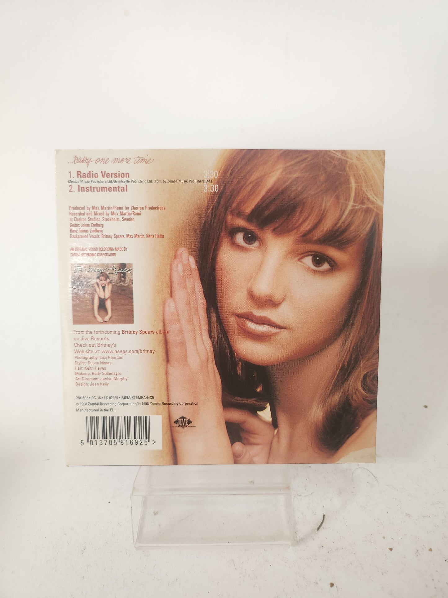 Britney Spears: Baby One More Time CD Single