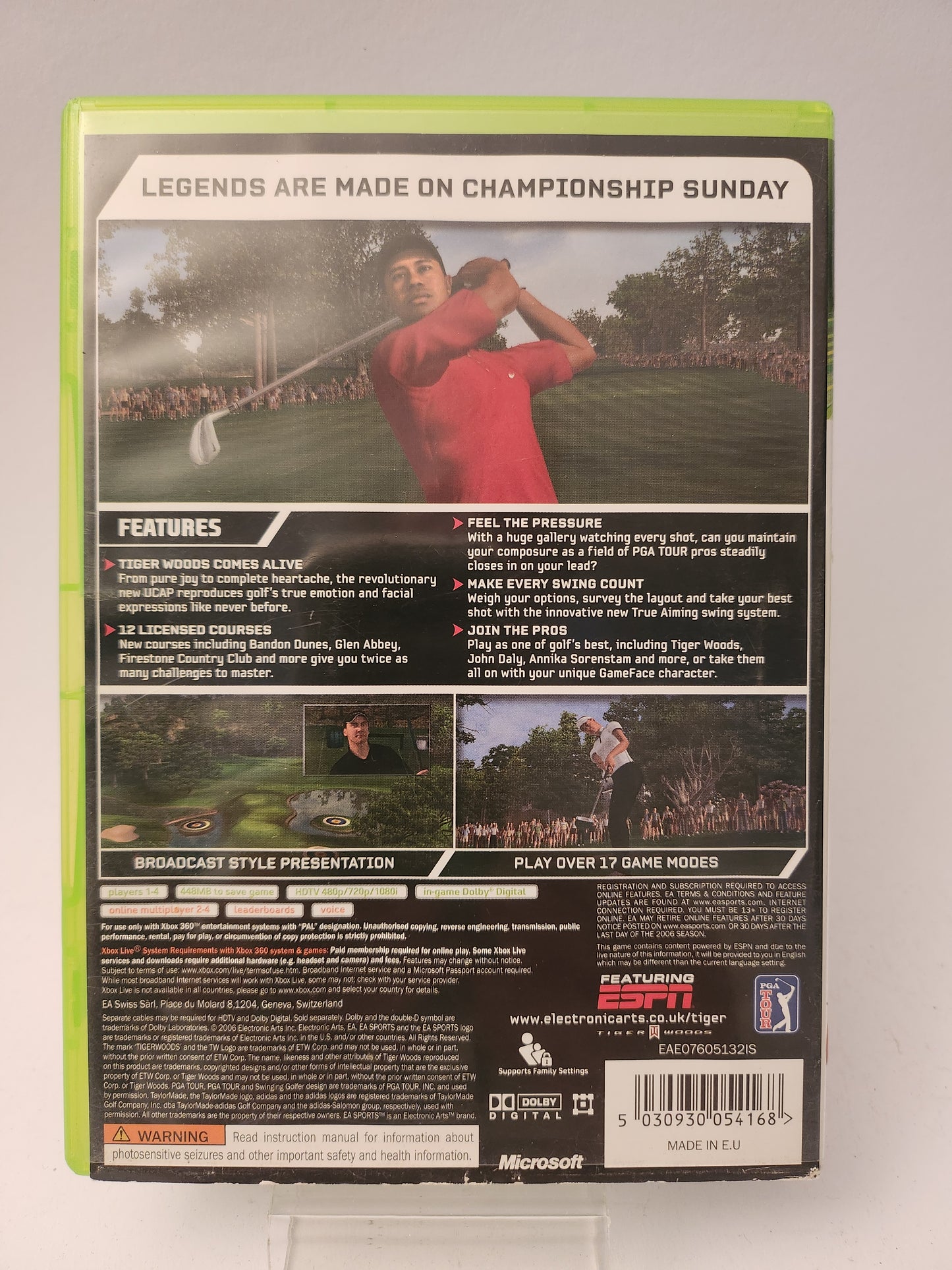 Tiger Woods PGA Tour 07 (No Book) Xbox 360