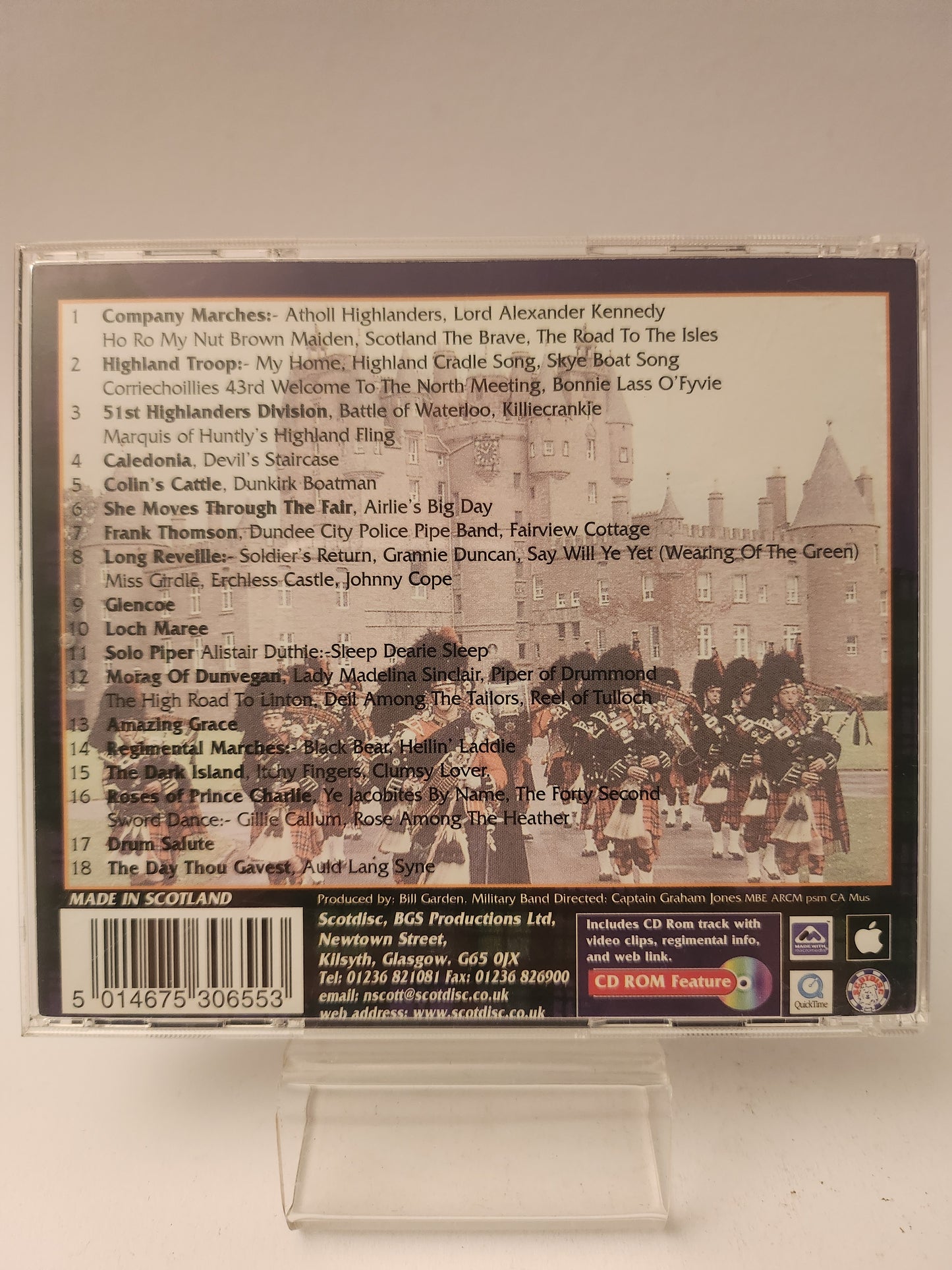 The Black Watch: Majestic Scotland CD