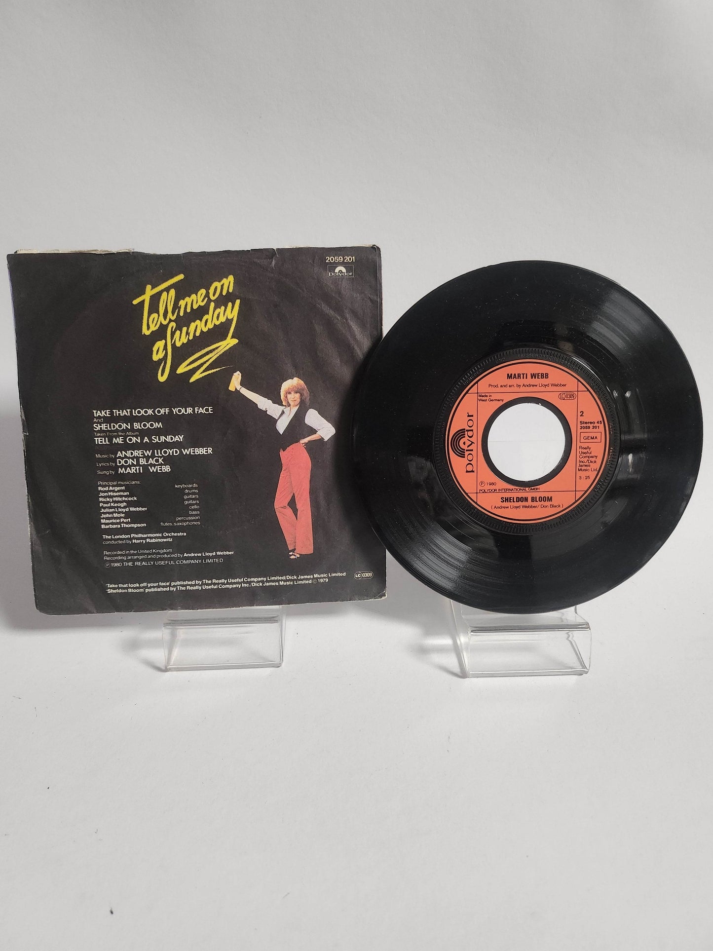 Marti Webb: Take that Look off Your Face Single Vinyl - Feniks Gameshop