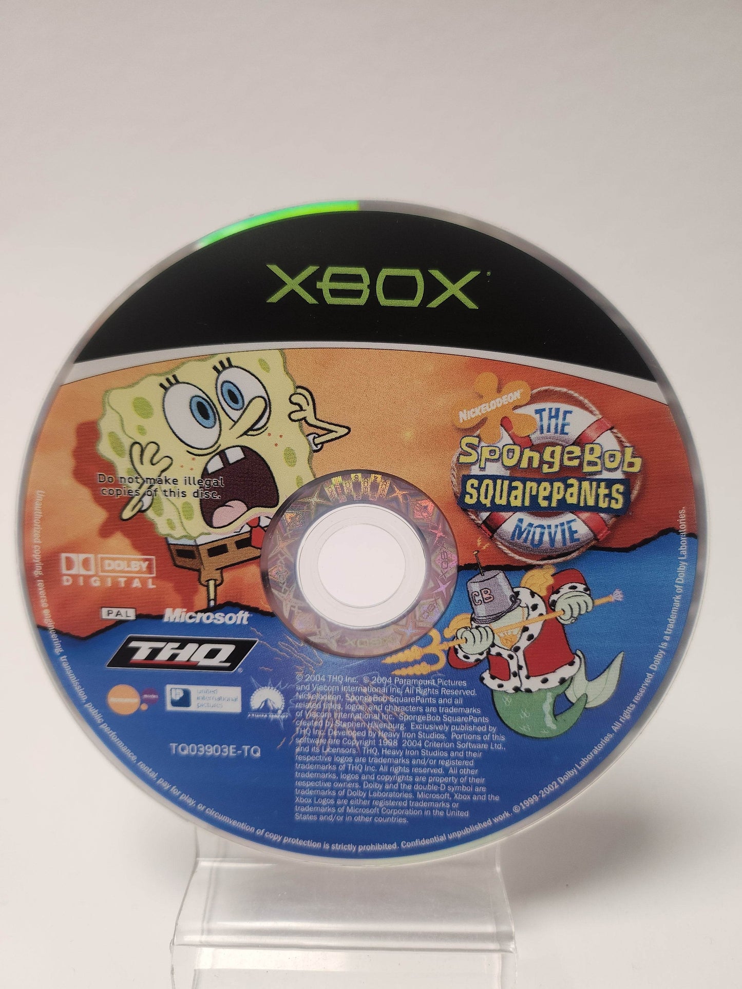SpongeBob SquarePants the Movie (Disc Only) Xbox Original - Feniks Gameshop