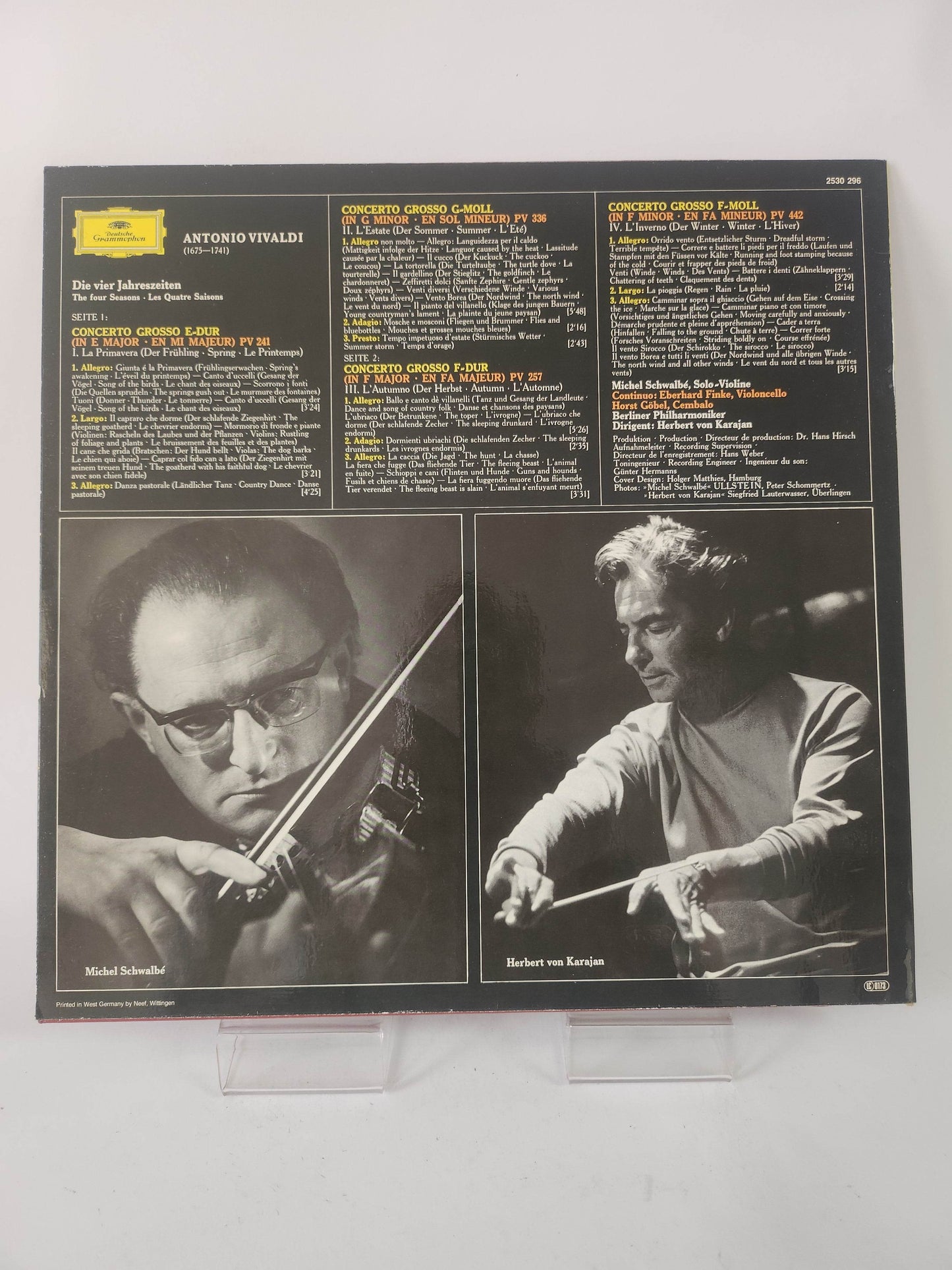 Deutsche Grammophon: Antonio Vivaldi LP Vinyl - Feniks Gameshop
