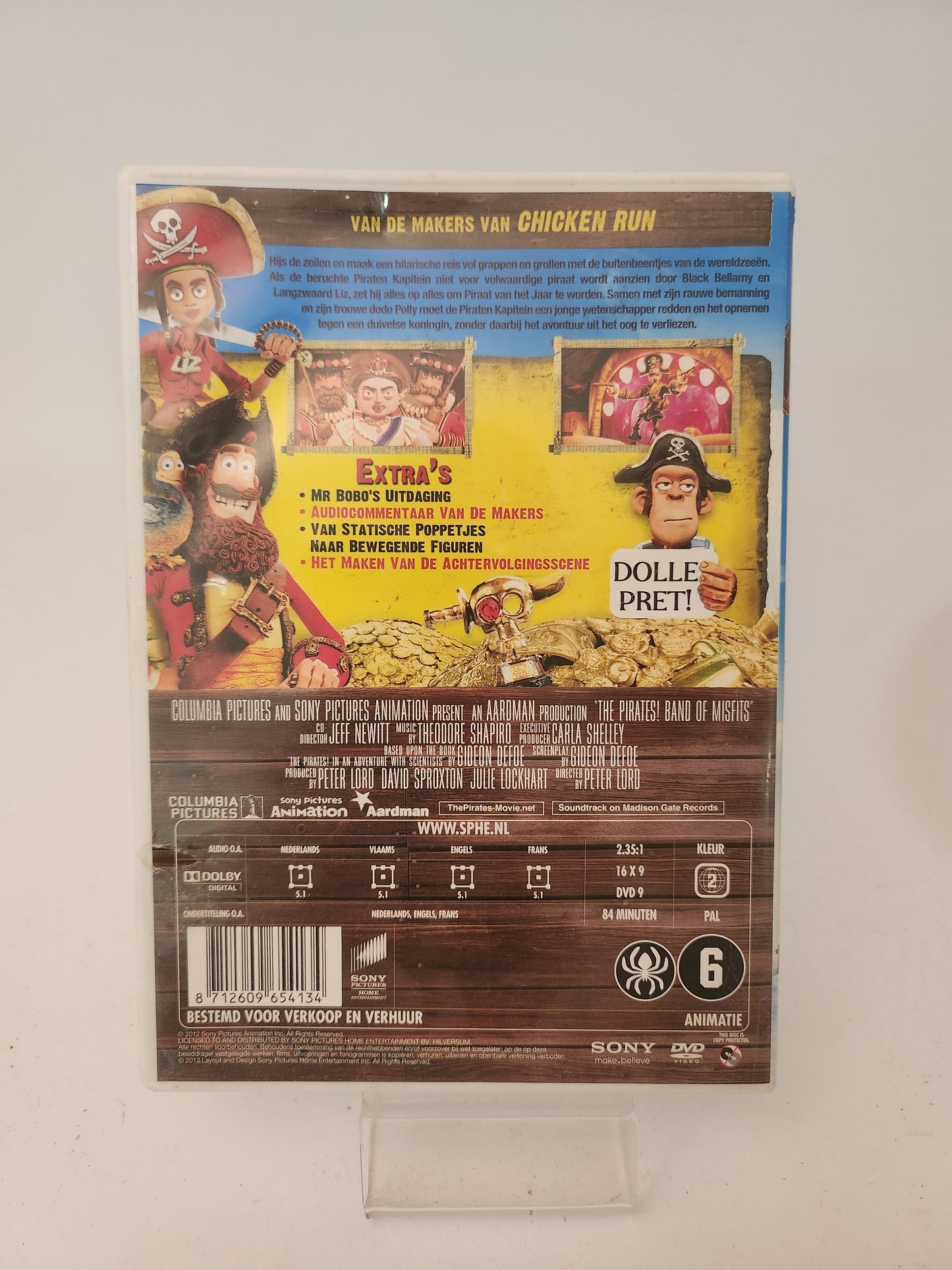 Piraten: Alle Buitenbeentjes aan Dek DVD Kids