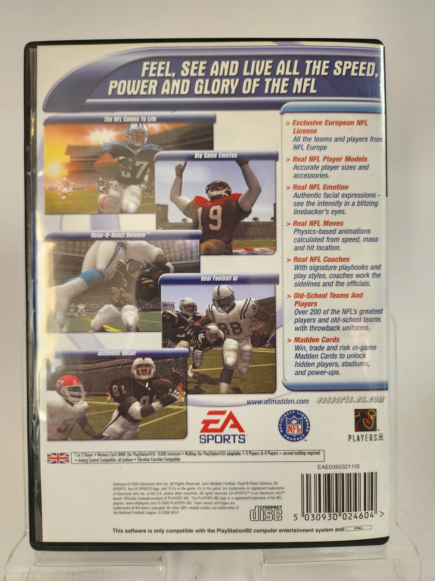 Madden NFL 2001 Playstation 2 - Feniks Gameshop