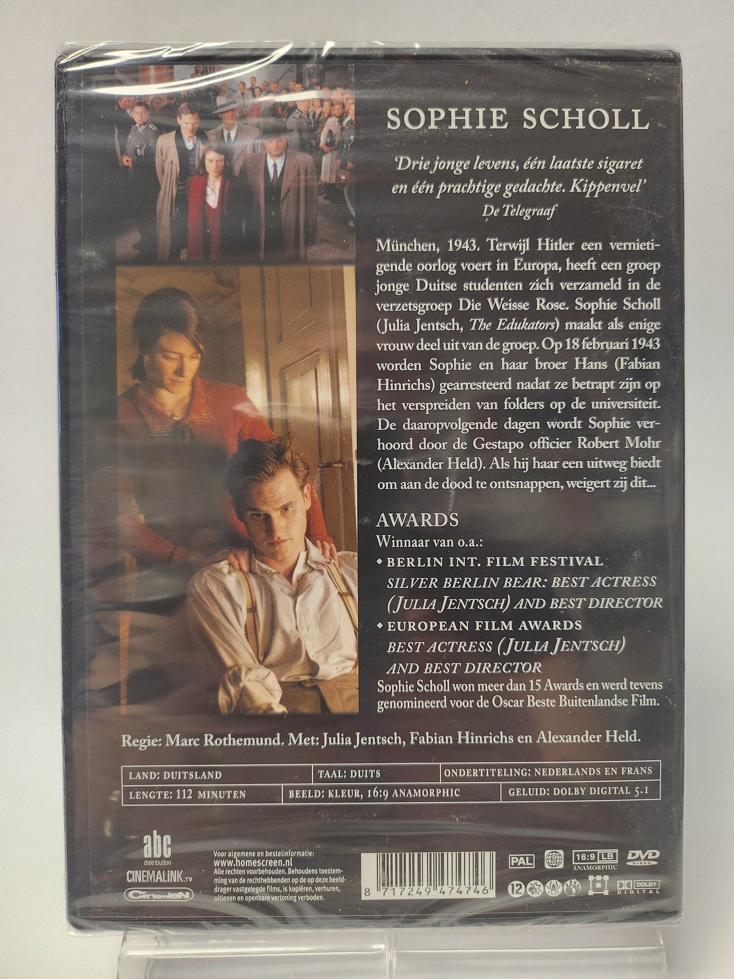 Sophie Scholl geseald DVD - Feniks Gameshop