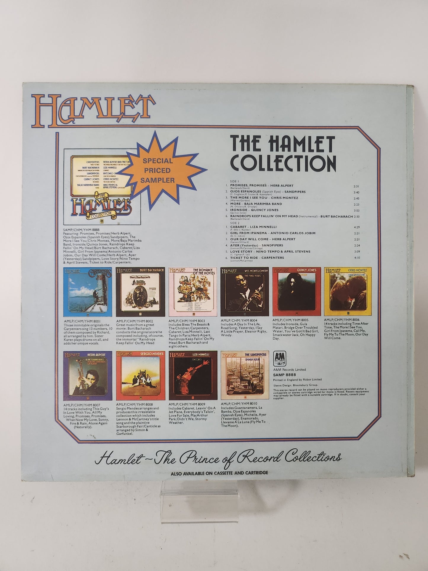 Hamet Collection LP Vinyl