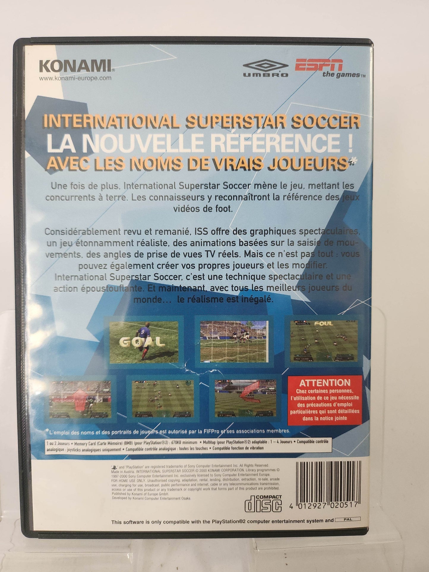 International Superstar Soccer Playstation 2 - Feniks Gameshop