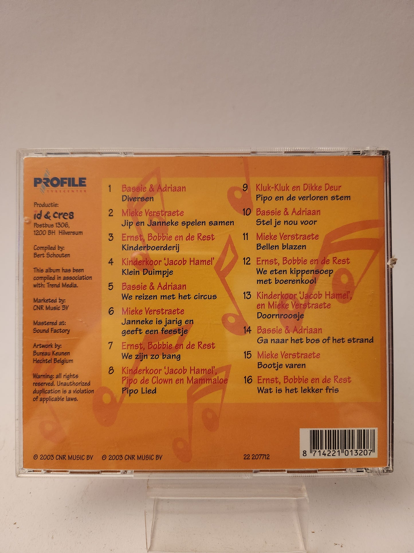Dokter Profile: Hits voor Carkids CD