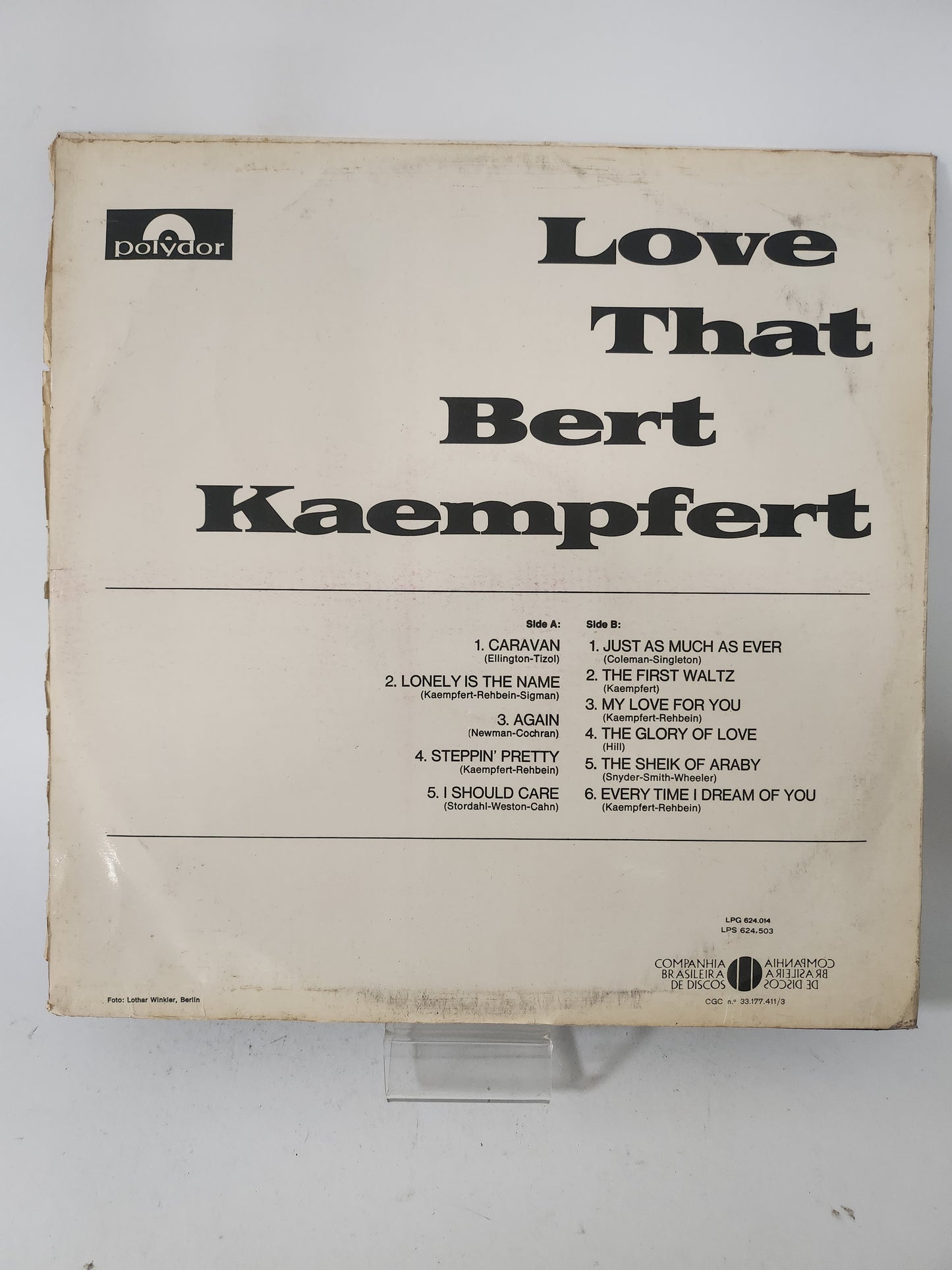 Love That: Bert Kaempfert LP Vinyl