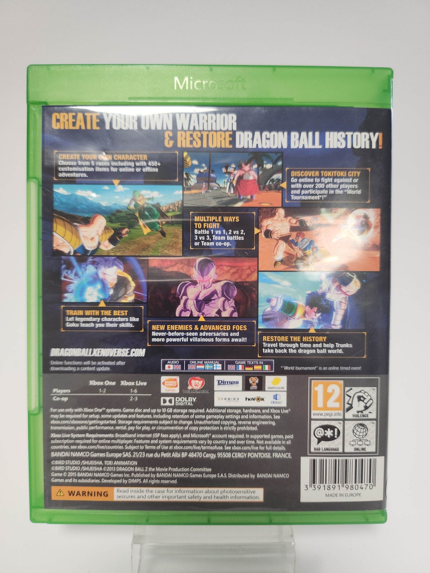 Dragon Ball Xenoverse (No Book) Xbox One - Feniks Gameshop