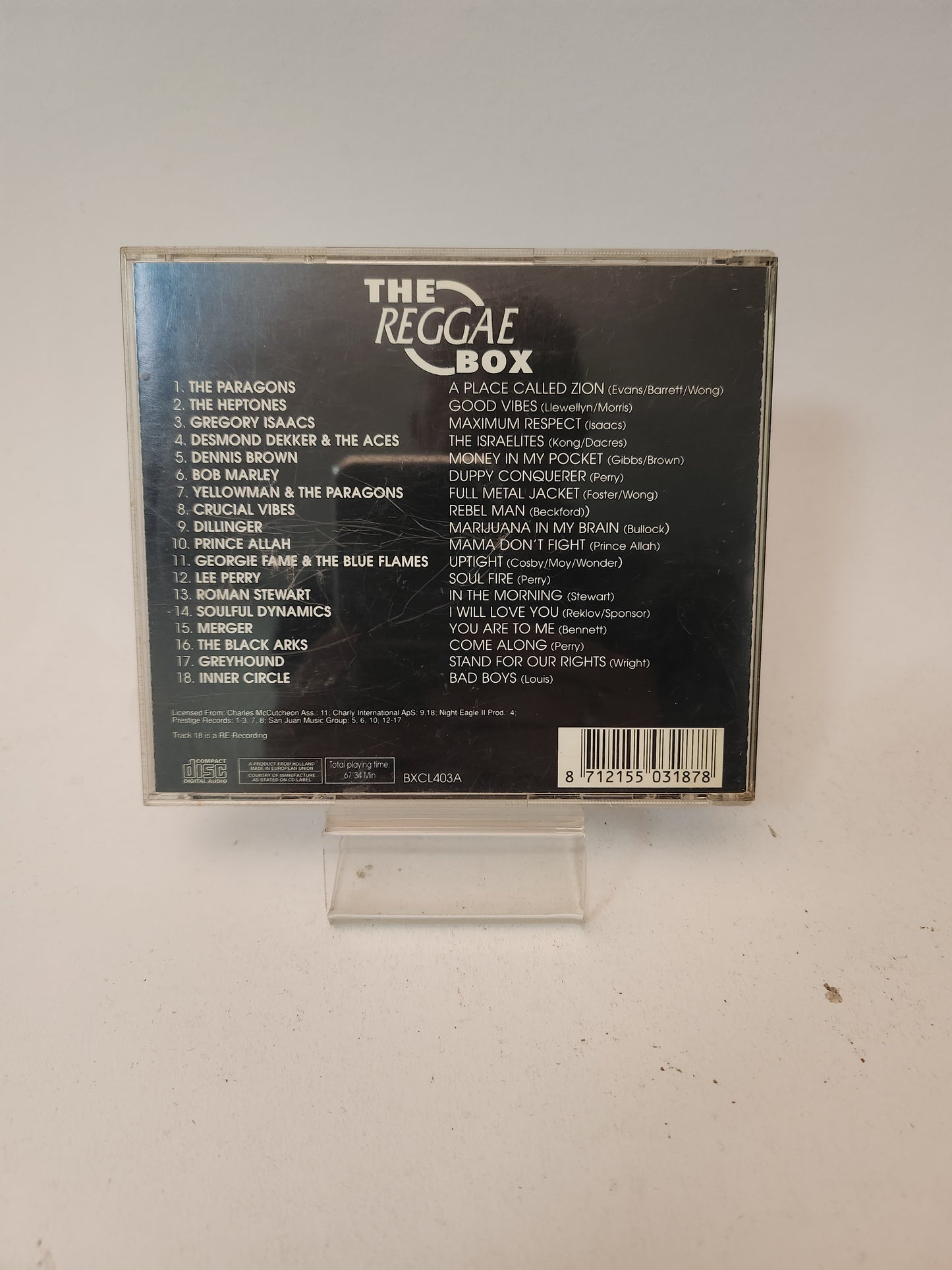 Reggae Box: 25 Reggae Rythm & Hits Volume 4 CD