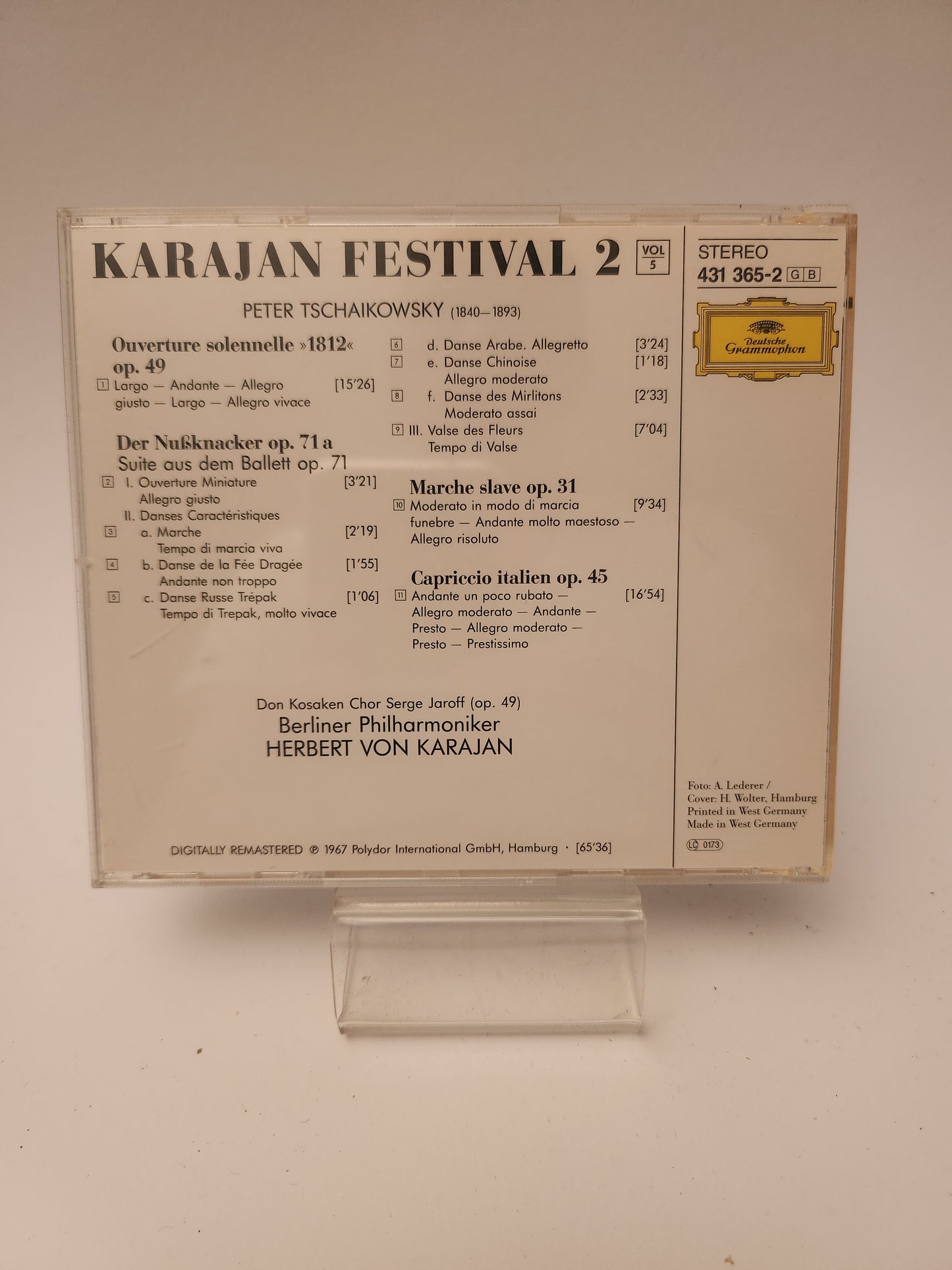 Deutsche Grammophon : Karajan Festival 2 CD