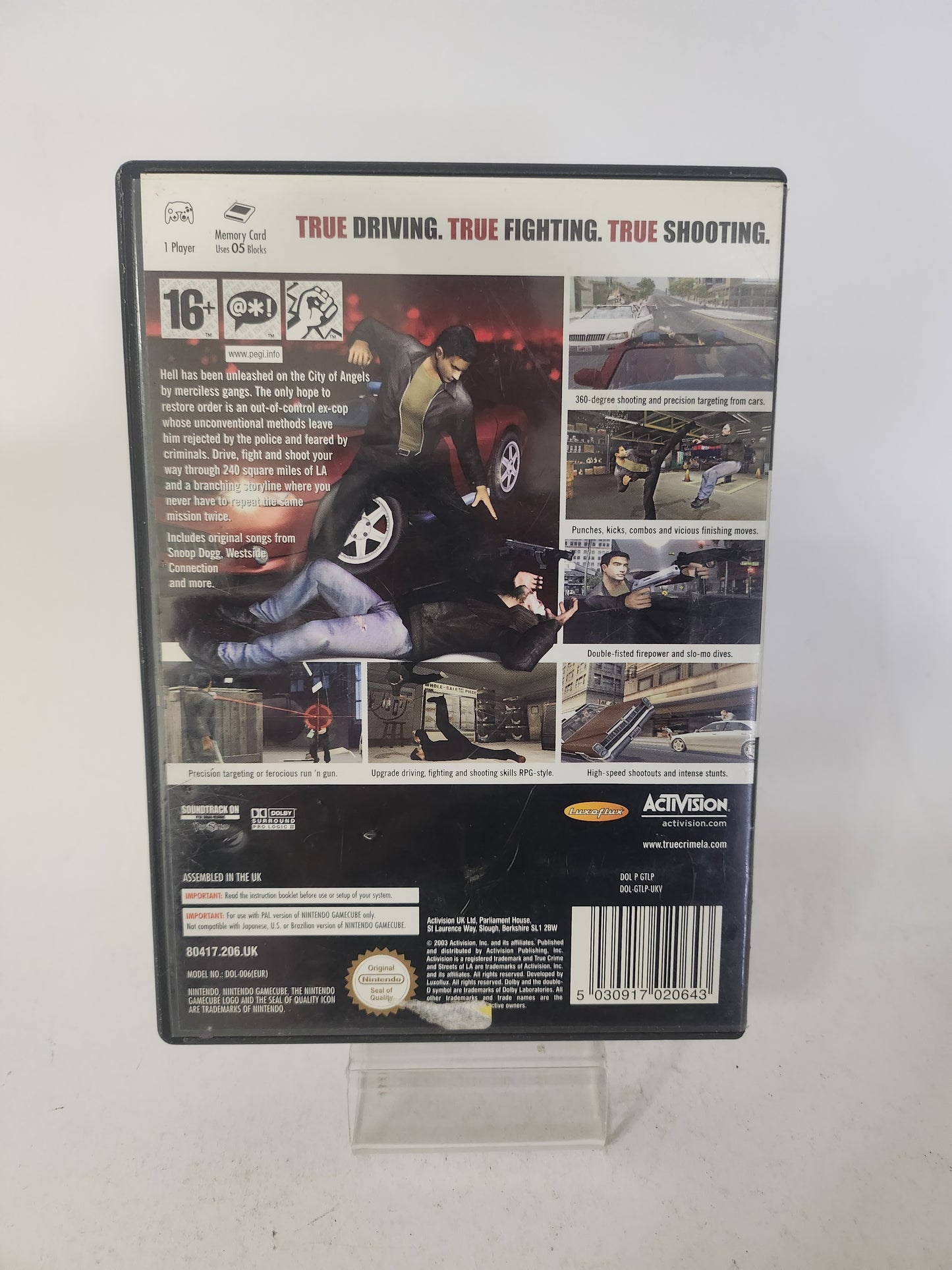 True Crime Streets of LA Nintendo Gamecube