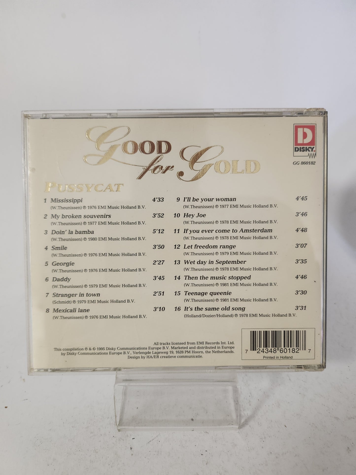 Pussycat: Good for Gold CD