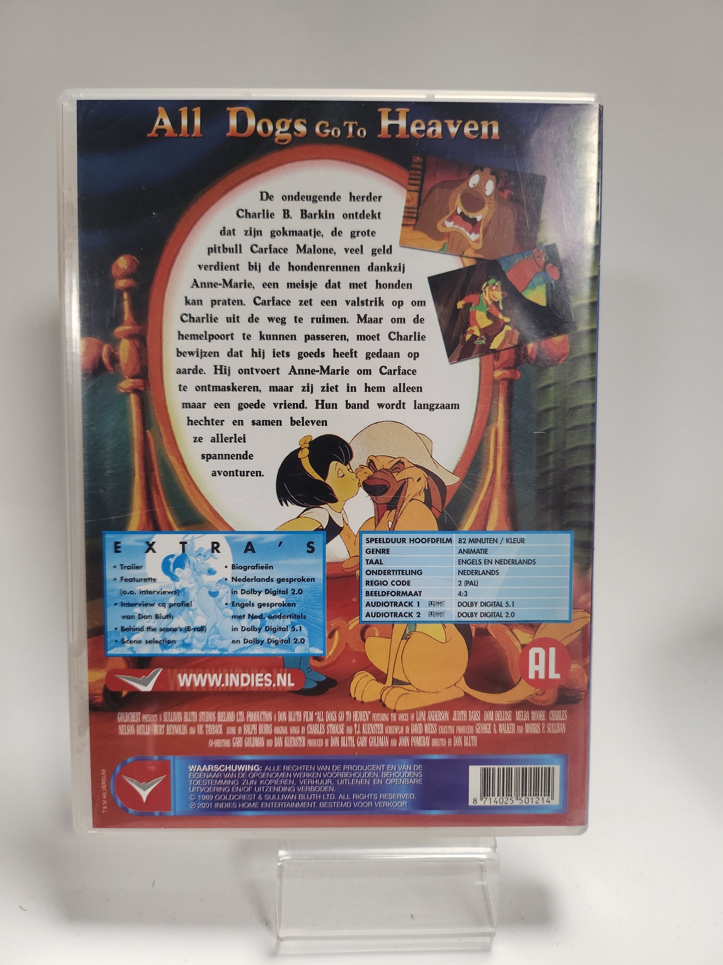 All Dogs go to Heaven Dvd Kids