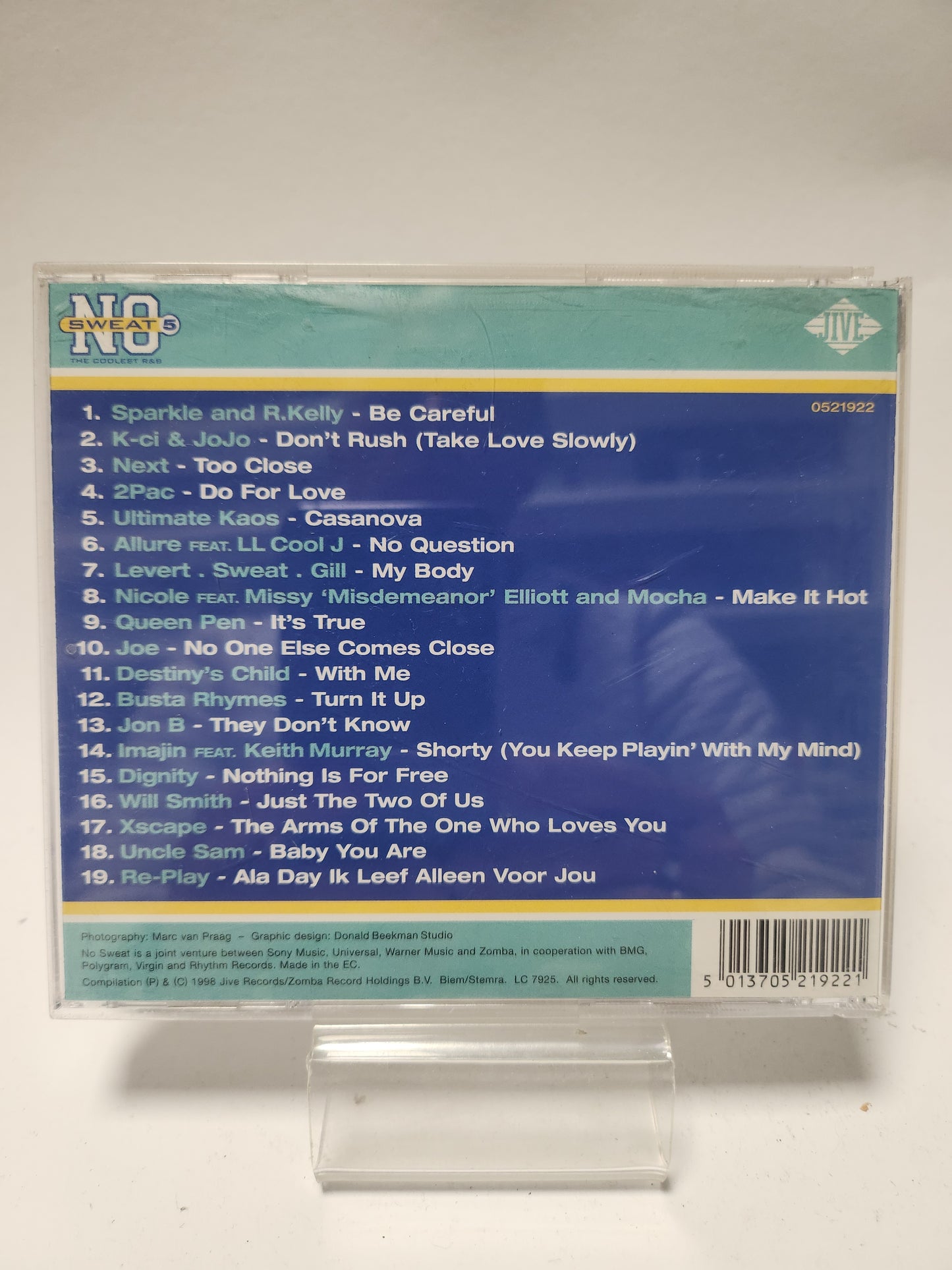 No Sweat 5 the Coolest R&B CD