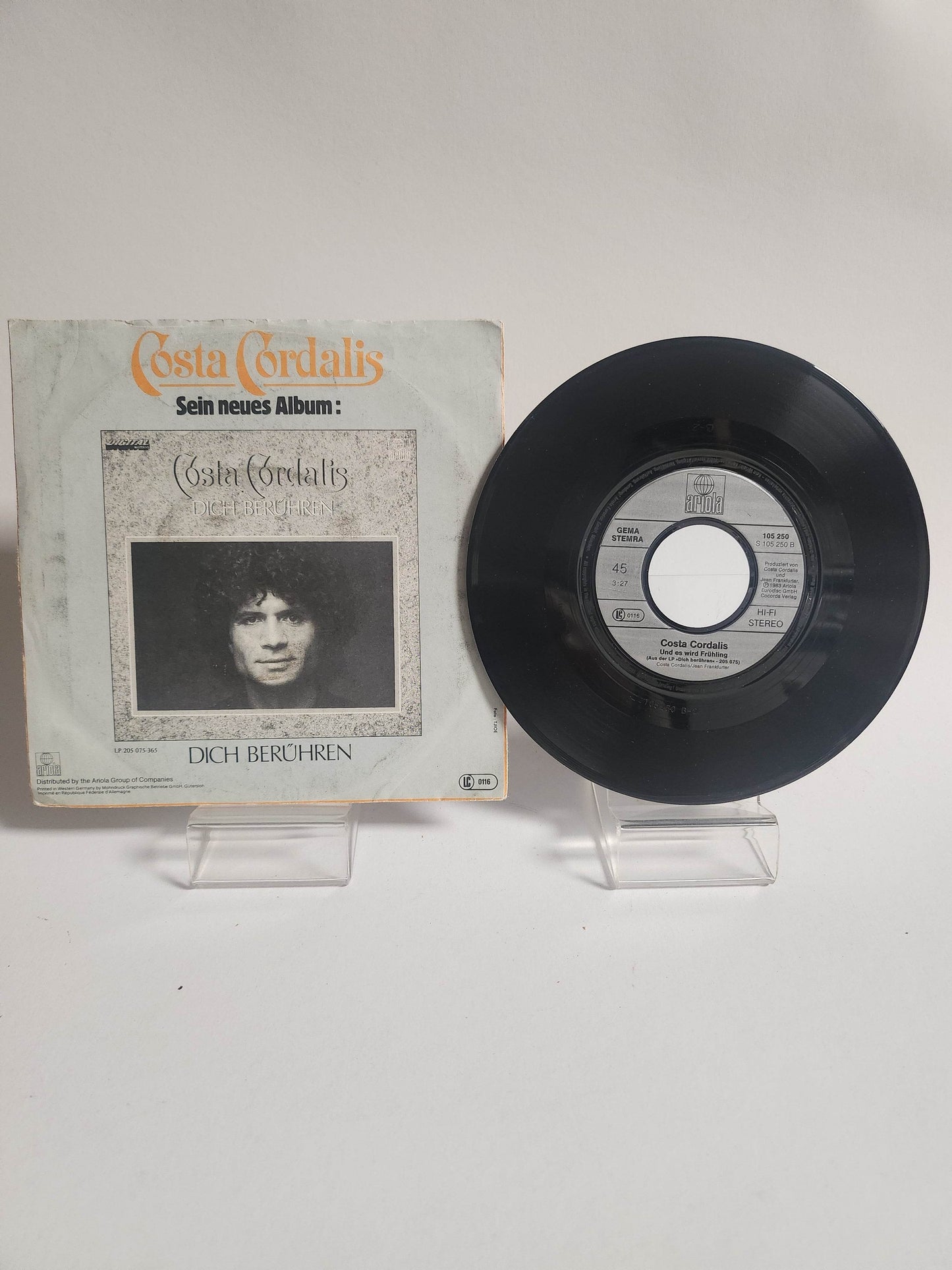 Costa Cordalis: Ich Mag Dich Single Vinyl - Feniks Gameshop