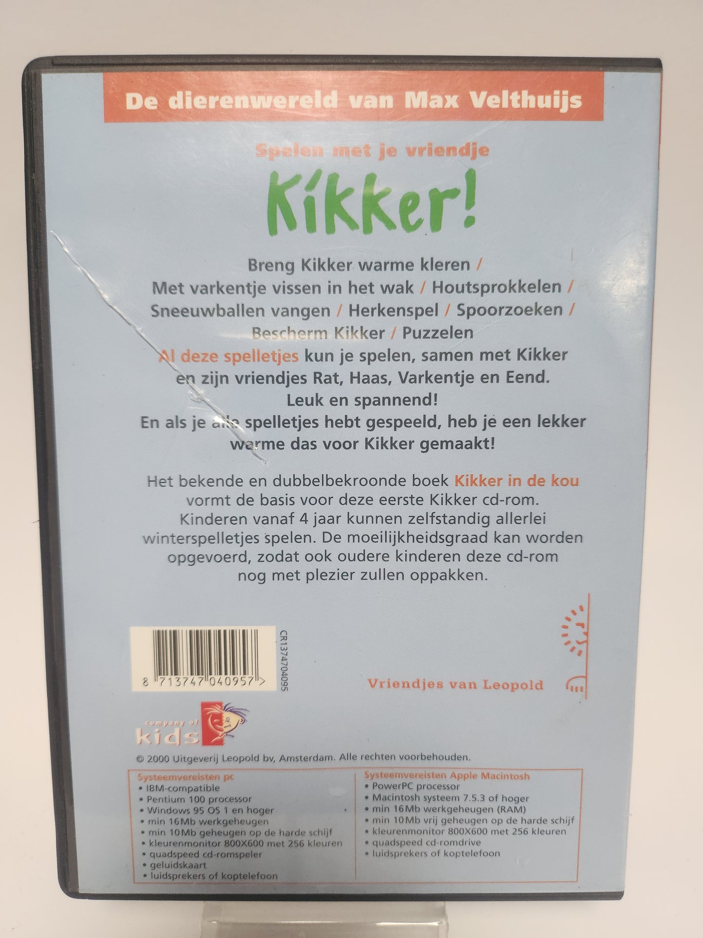Kikker in de Kou DVD Kids