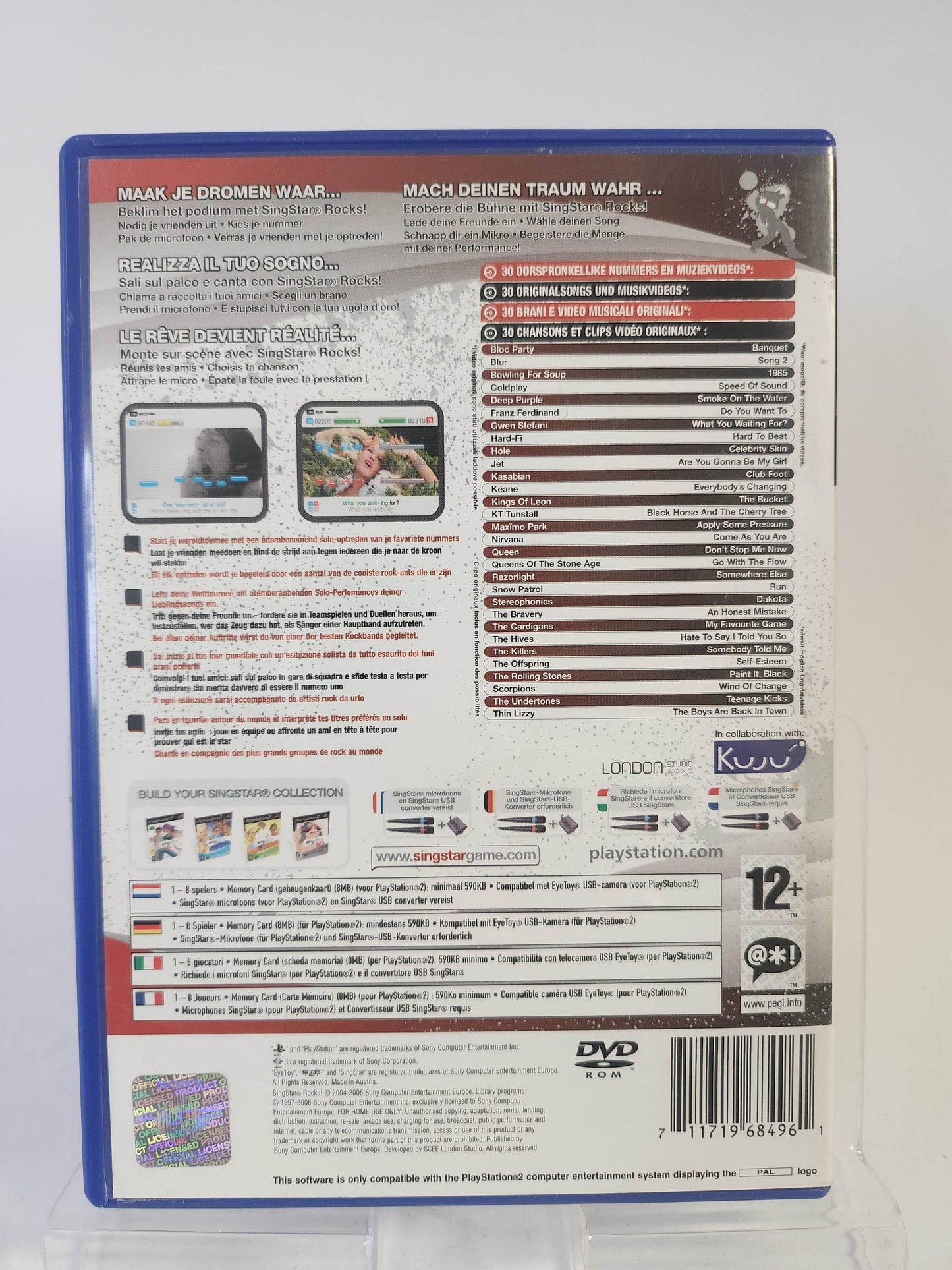 Singstar Rocks Playstation 2 - Feniks Gameshop