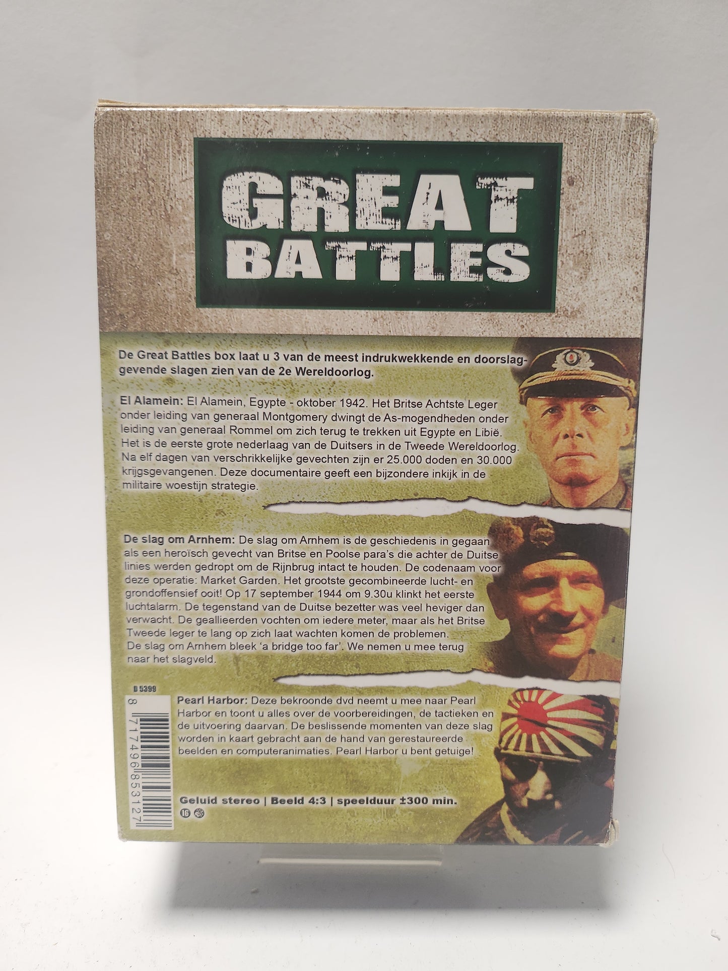 Great Battles 3 Dvd Box