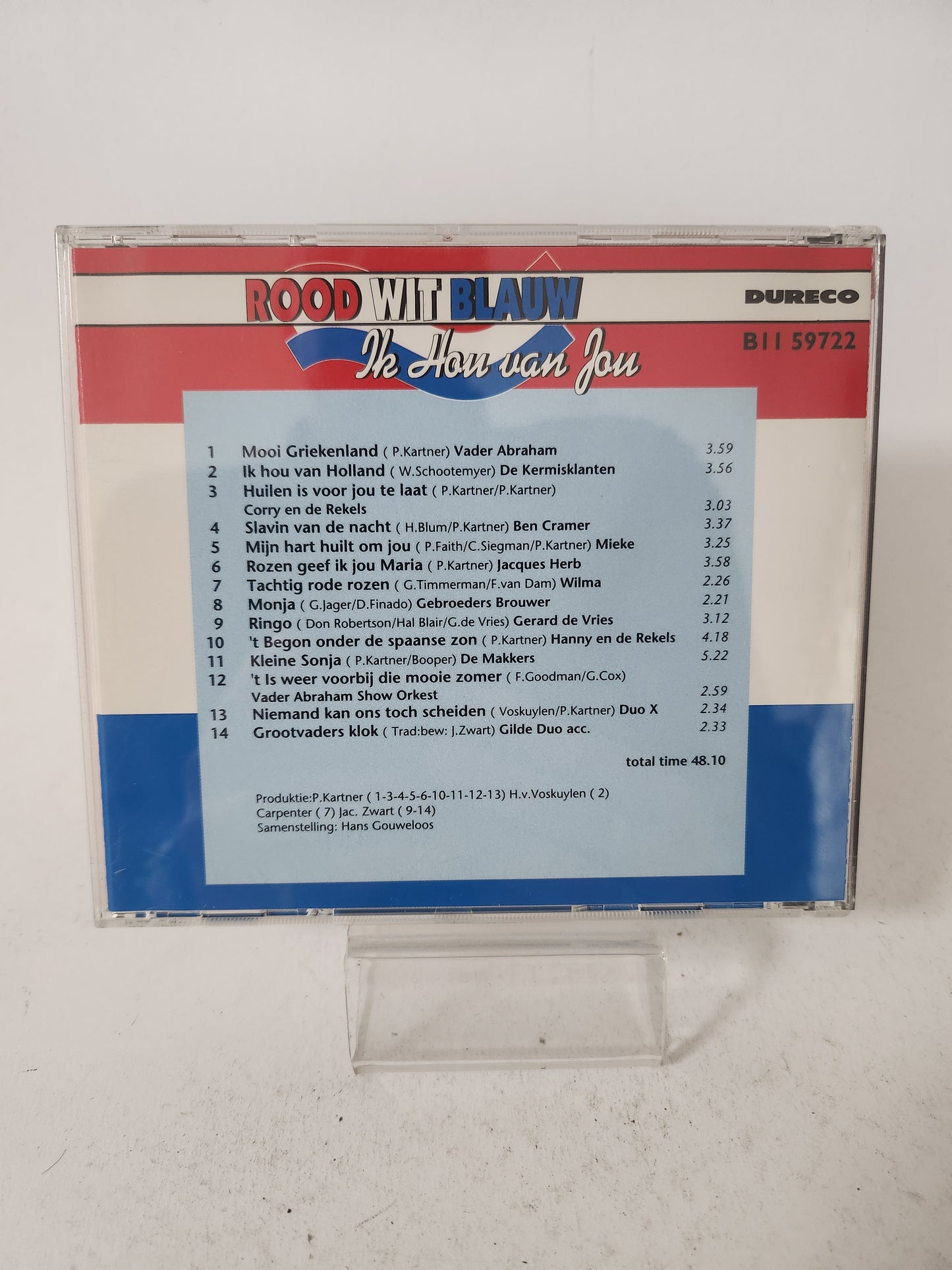 Rood Wit Blauw: Ik Hou van Jou Deel B CD